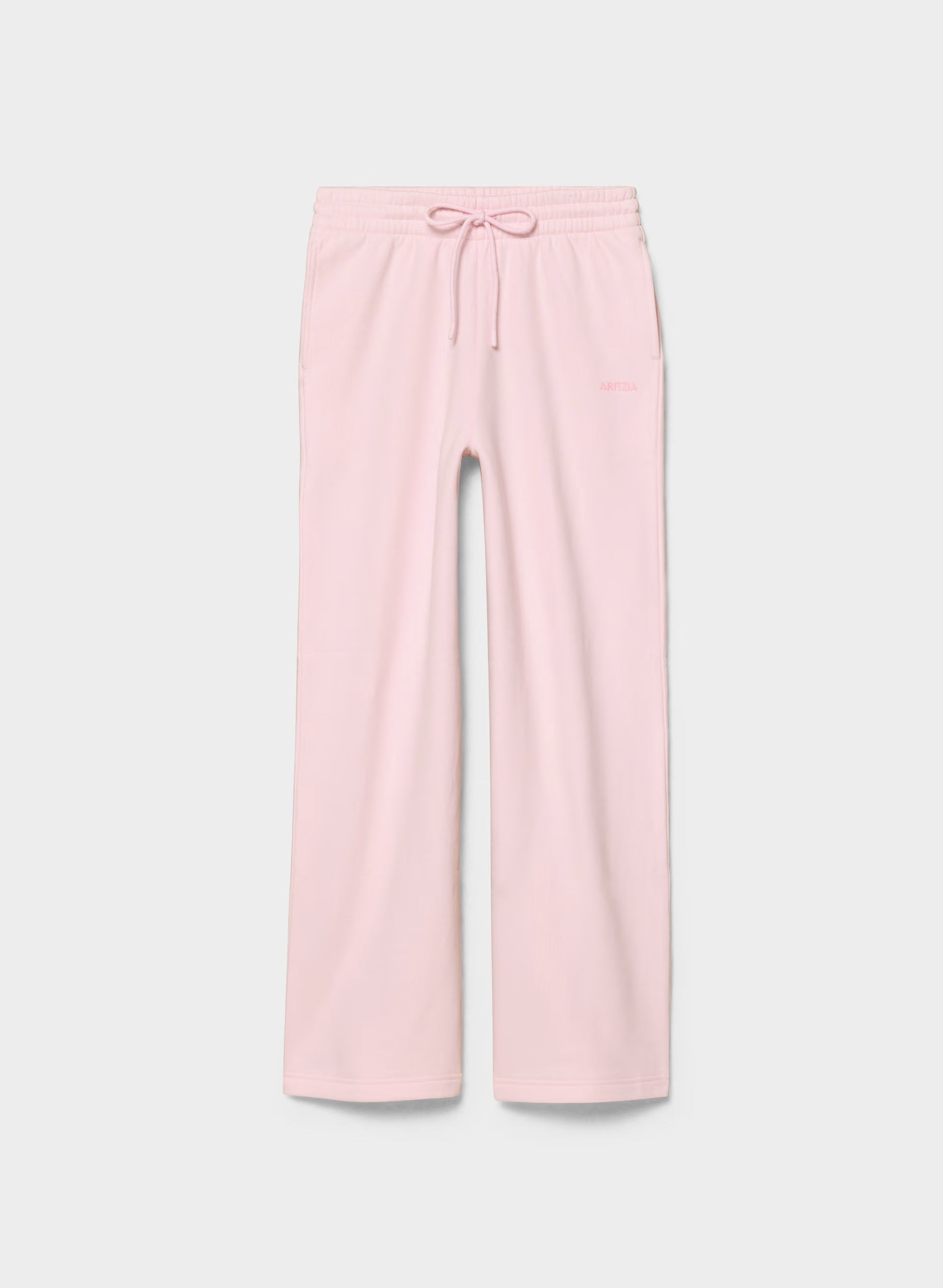 Cozy Sweatfleece Boyfriend Wide Sweatpant - MAGNOLIA