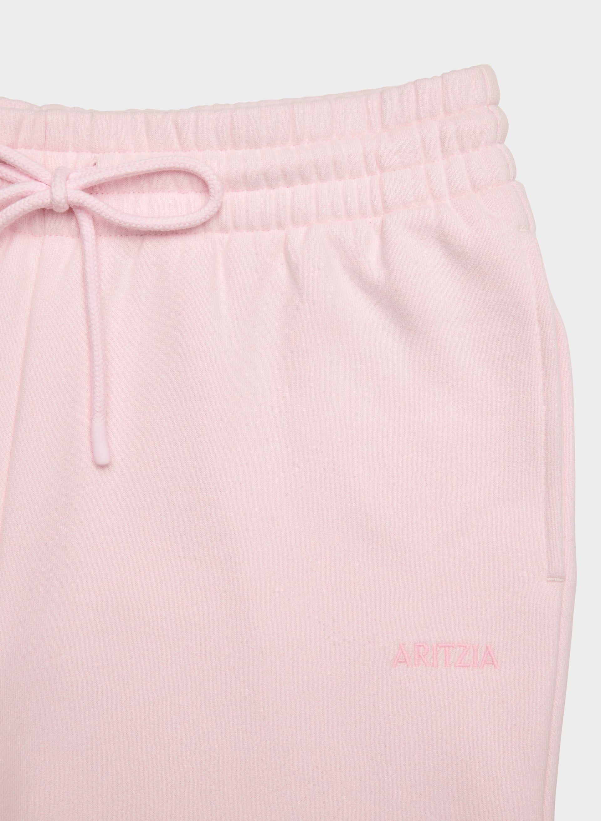 Cozy Sweatfleece Boyfriend Wide Sweatpant - MAGNOLIA