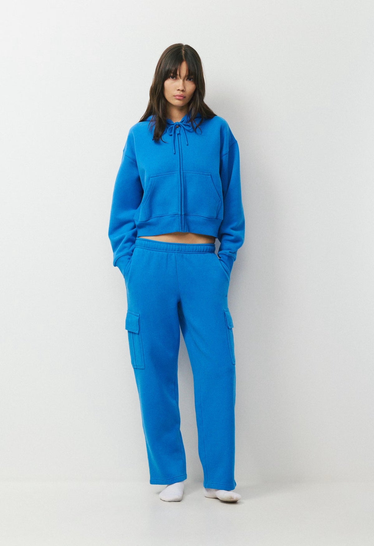 Cozy Sweatfleece Mega Cargo™ Sweatpant - LAZULI BLUE