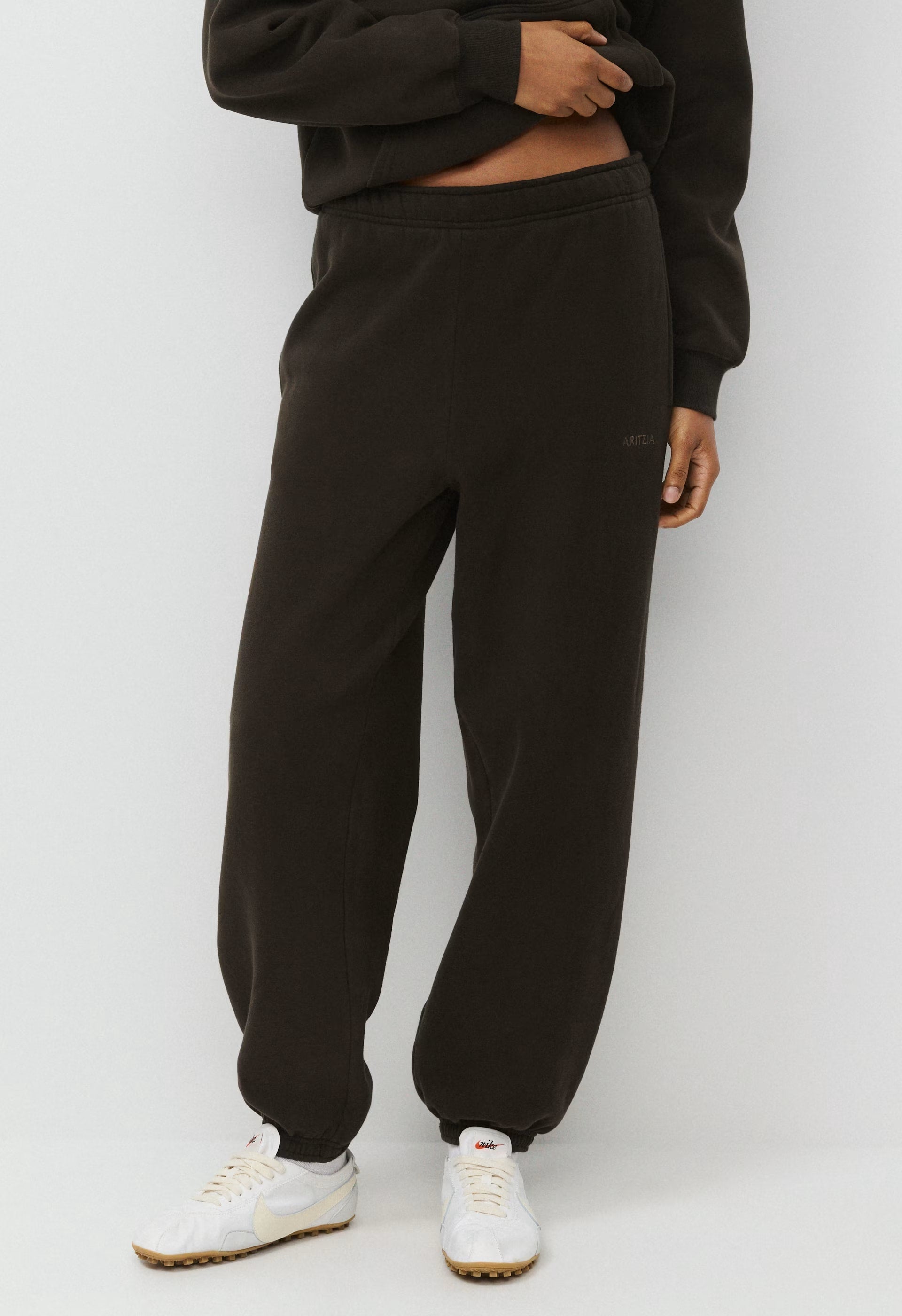 Cozy Sweatfleece Mega Jogger - CACAO NIB BROWN