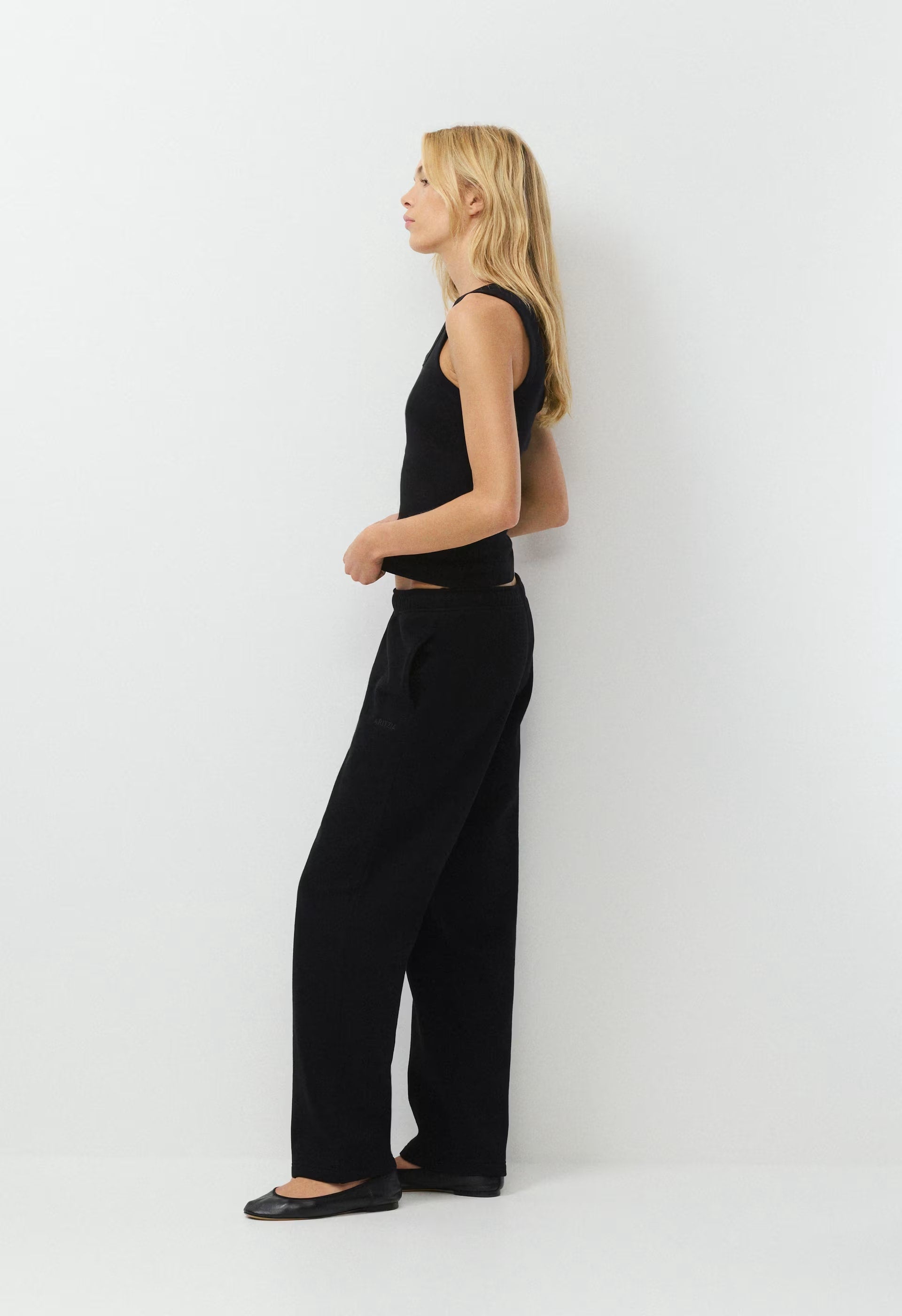 Cozy Sweatfleece Mega Straight™ Sweatpant - BLACK