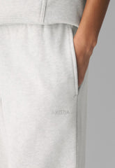 Cozy Sweatfleece Mega Straight™ Sweatpant - HEATHER CLOUD WHITE
