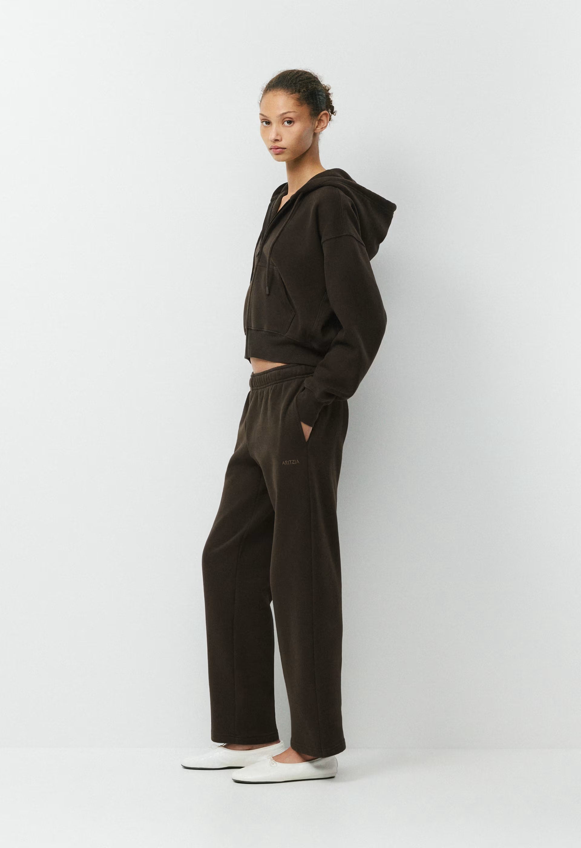 Cozy Sweatfleece Mega Straight™ Sweatpant - CACAO NIB BROWN