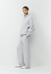 Cozy Sweatfleece Mega Straight™ Sweatpant - HEATHER CHROME