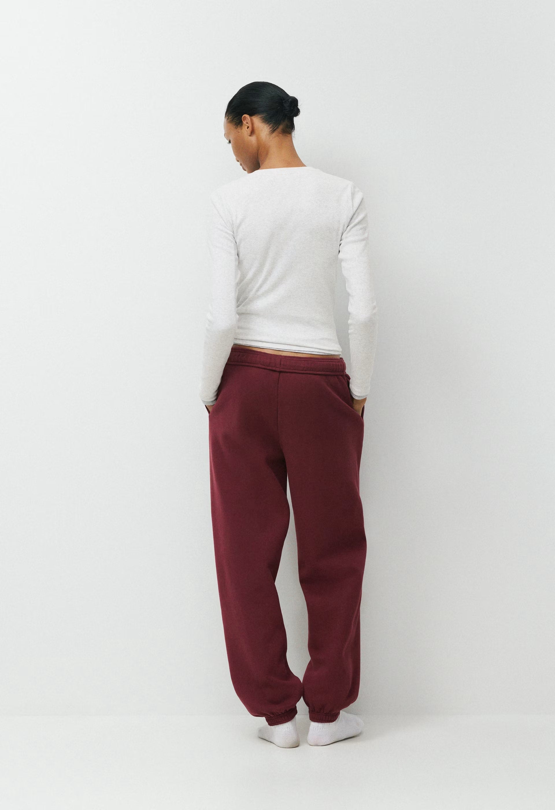 Cozy Sweatfleece Mega Jogger - FLSHNG RD /LGHT BRCH