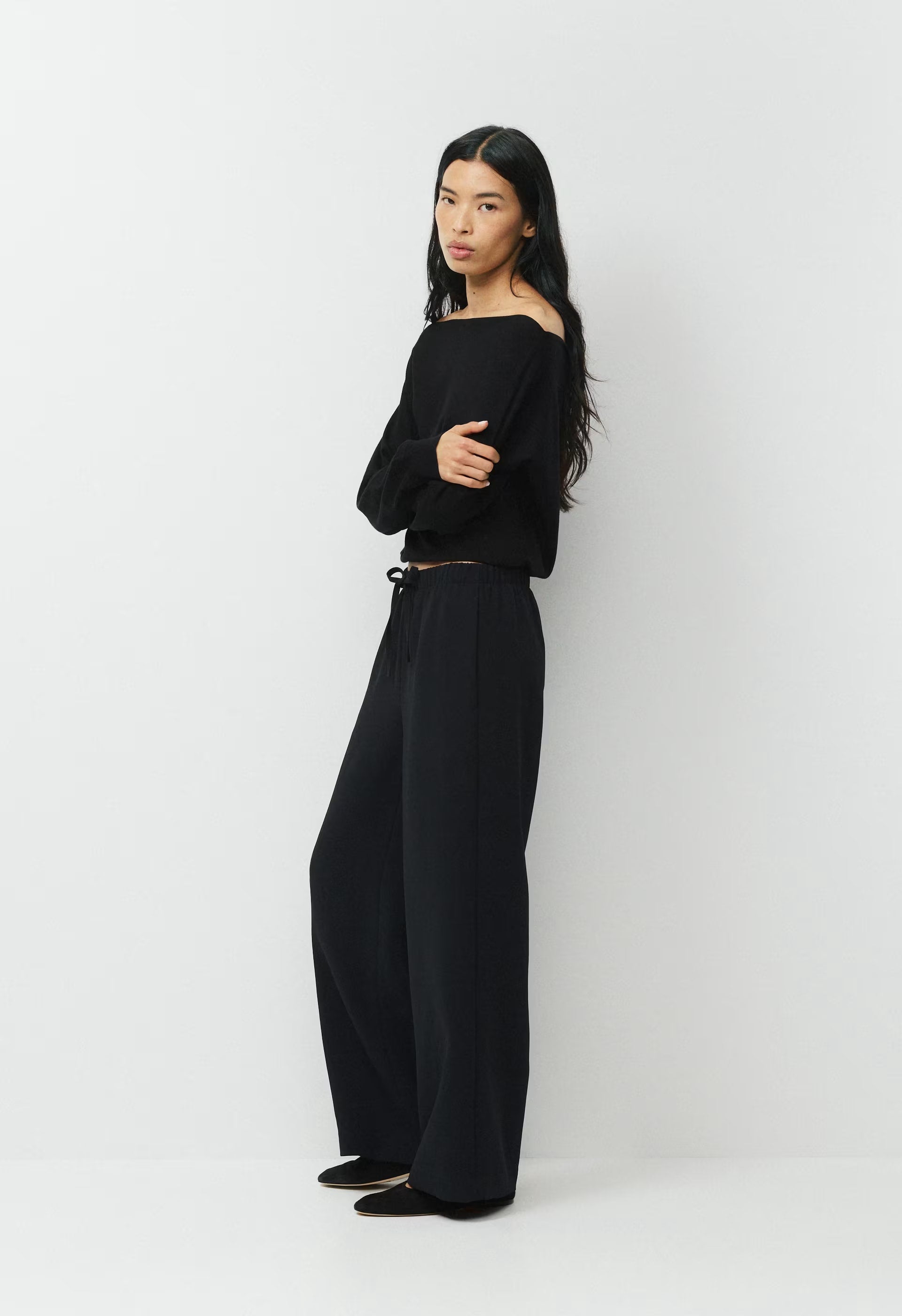 The Lodge Pant™ - Crepette™ - BLACK