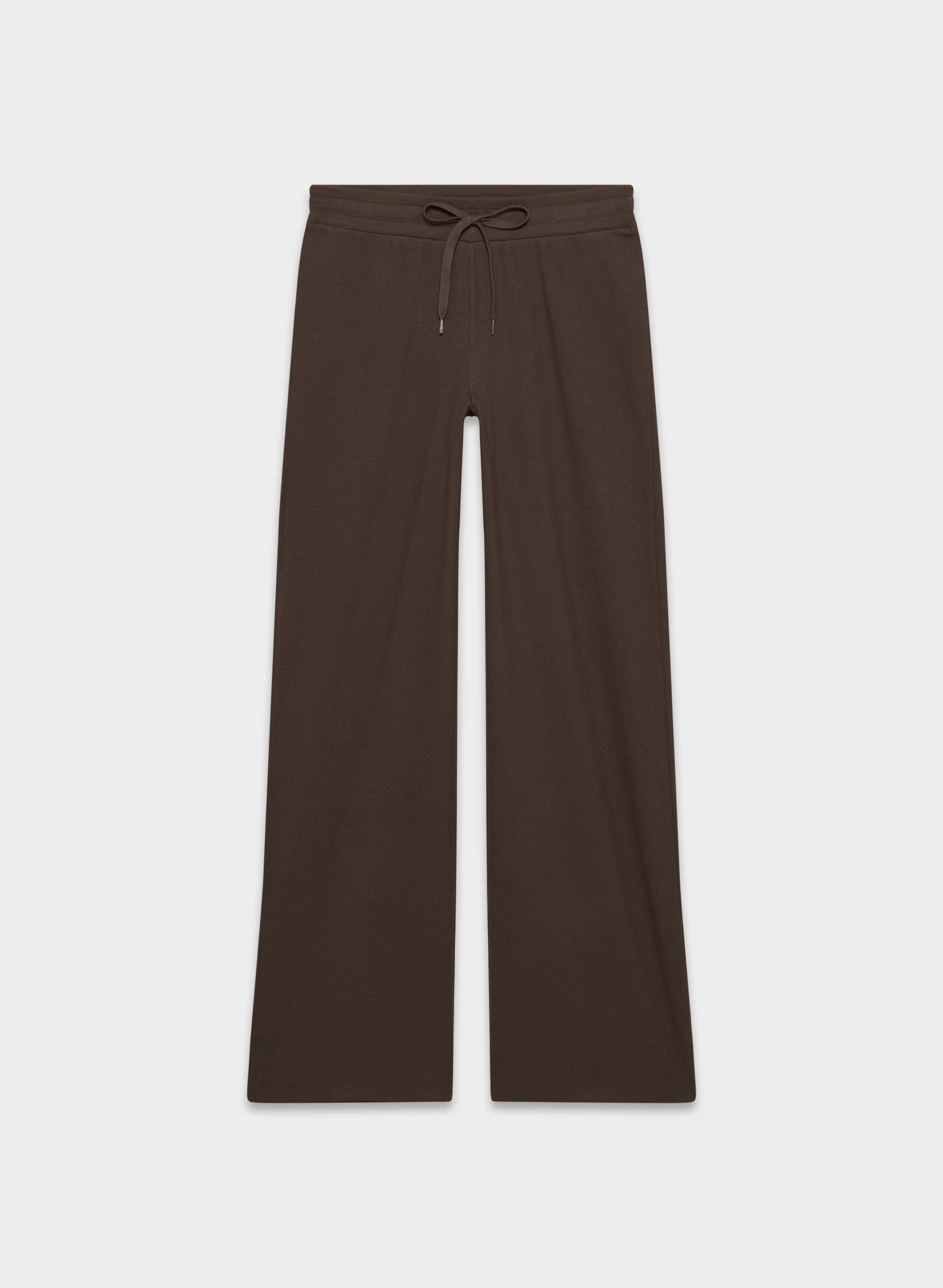 HomeStretch™ Rib Kickback Pant - RICH MOCHA BROWN