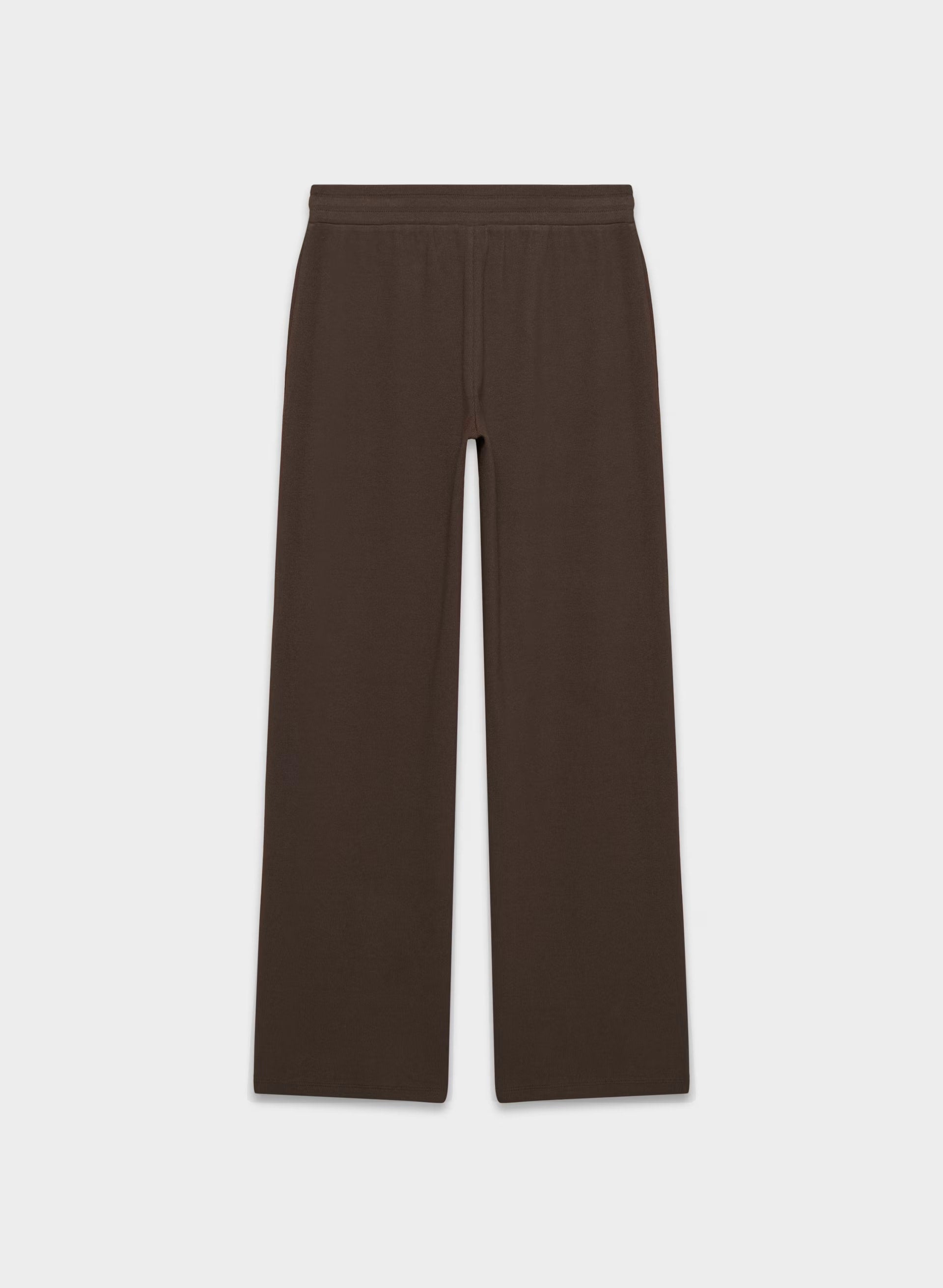 HomeStretch™ Rib Kickback Pant - RICH MOCHA BROWN