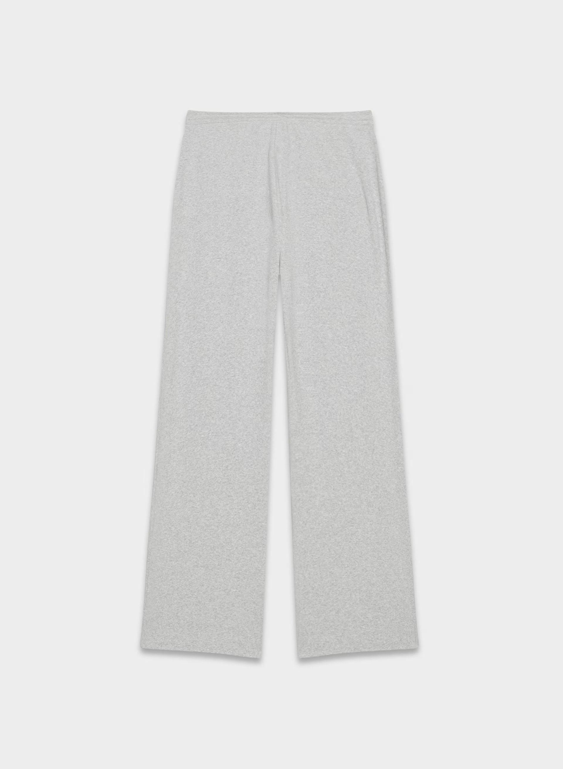 HomeStretch™ Rib Kickback Pant - HEATHER CHROME