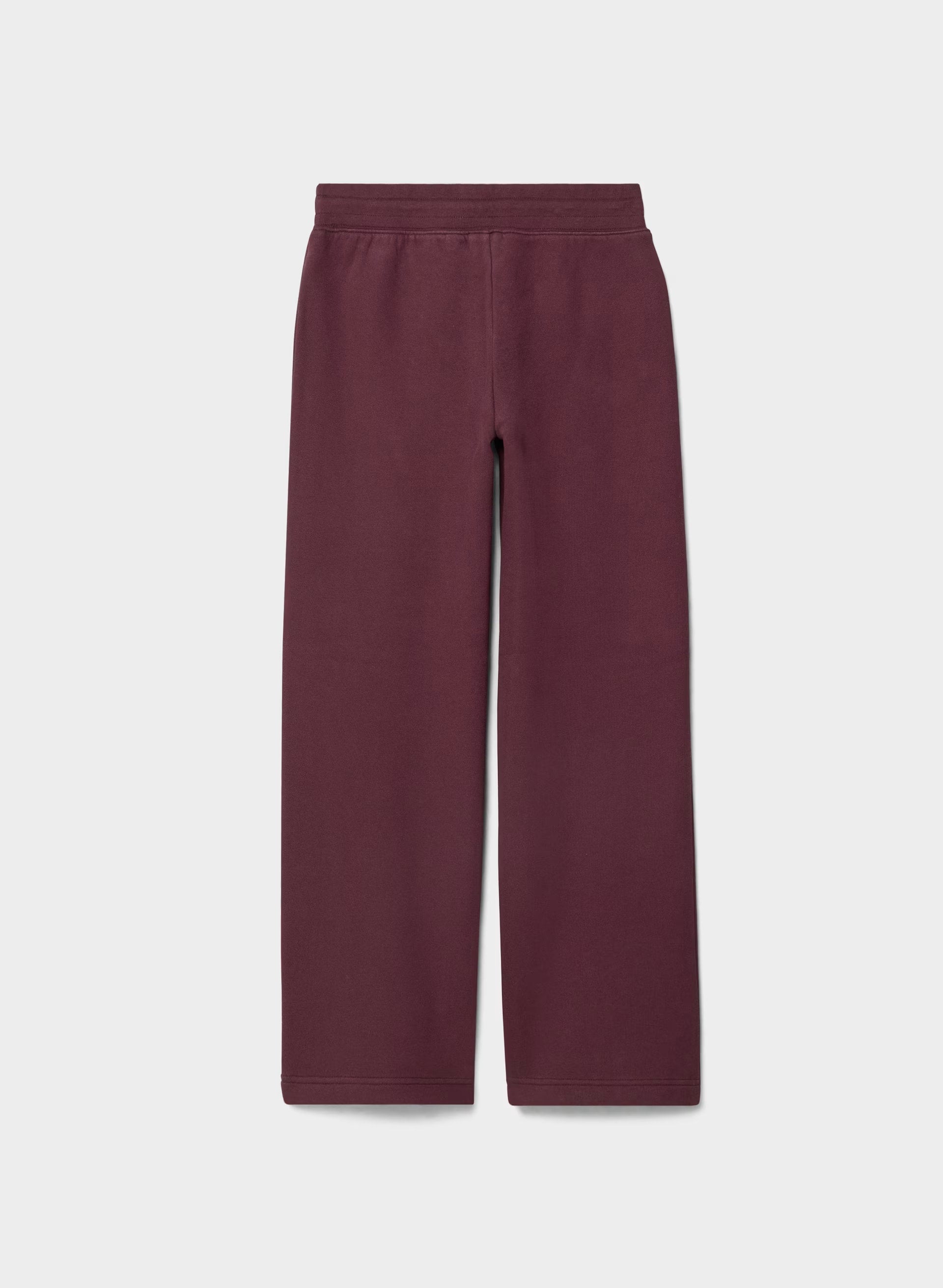 Cozy Sweatfleece Perfect Banded Sweatpant - GALA PLUM