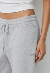 Cozy Sweatfleece Perfect Banded Sweatpant - HEATHER CHROME