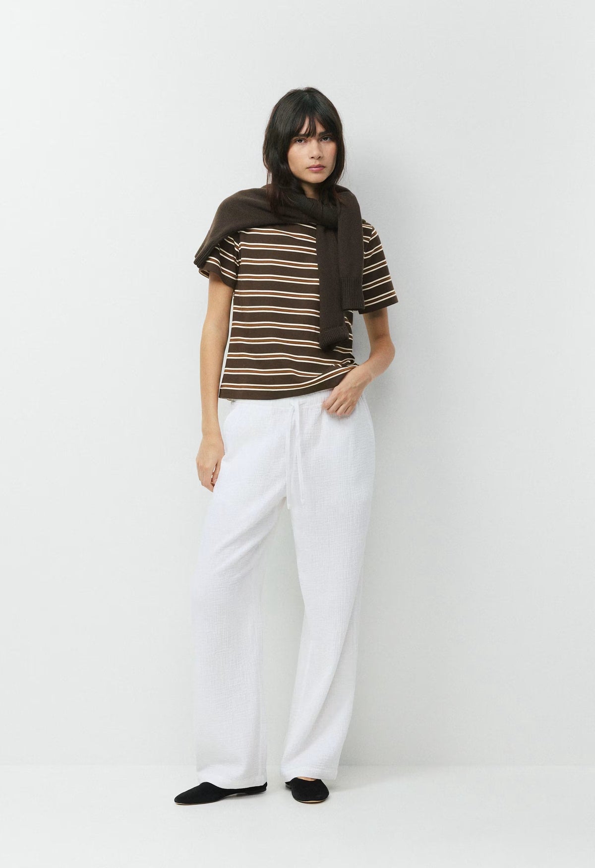 AirPlush Cotton™ Sail Pant - WHITE