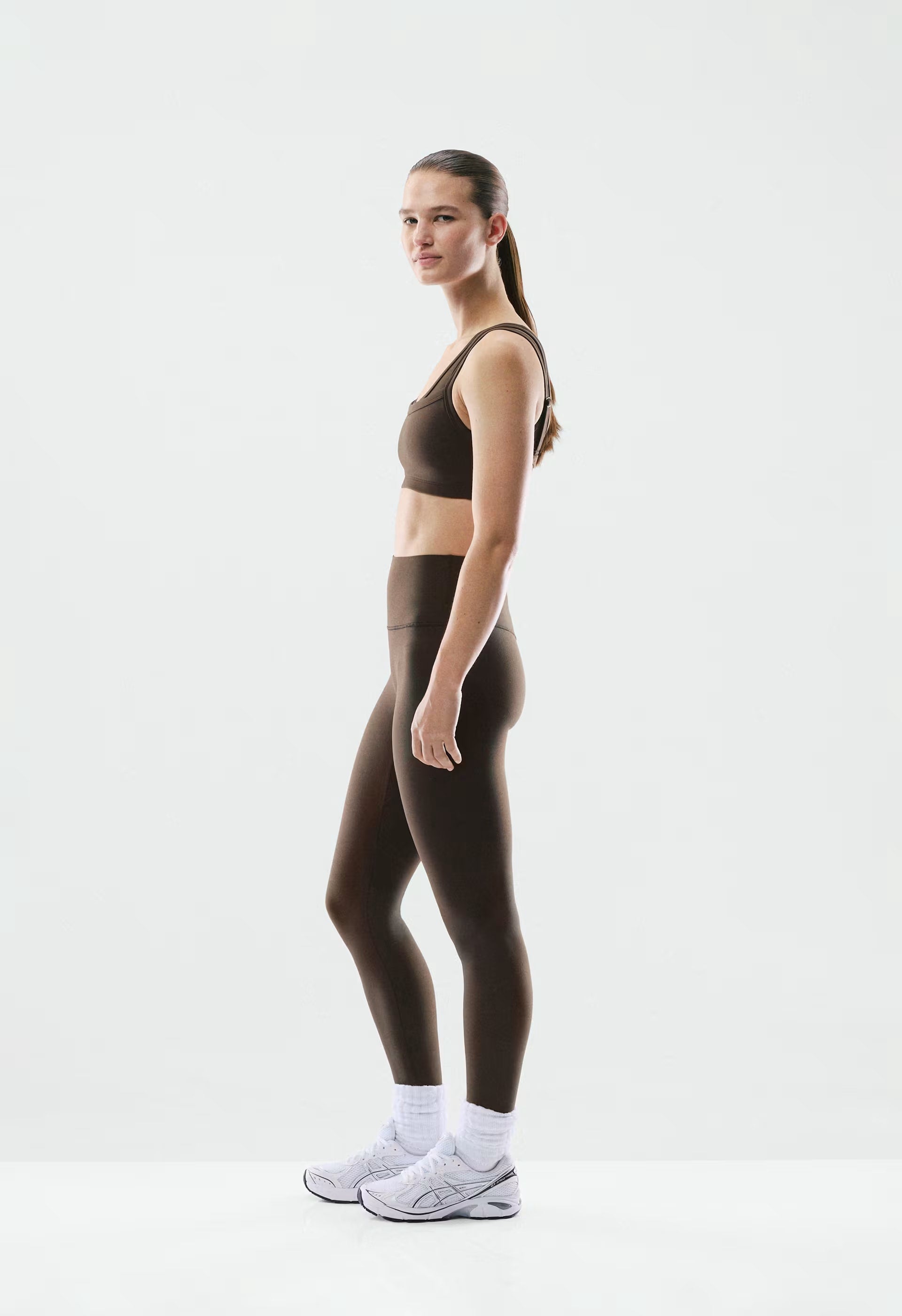 BUTTER Cheeky Infinite Hi-Rise 28 Legging - CACAO NIB BROWN