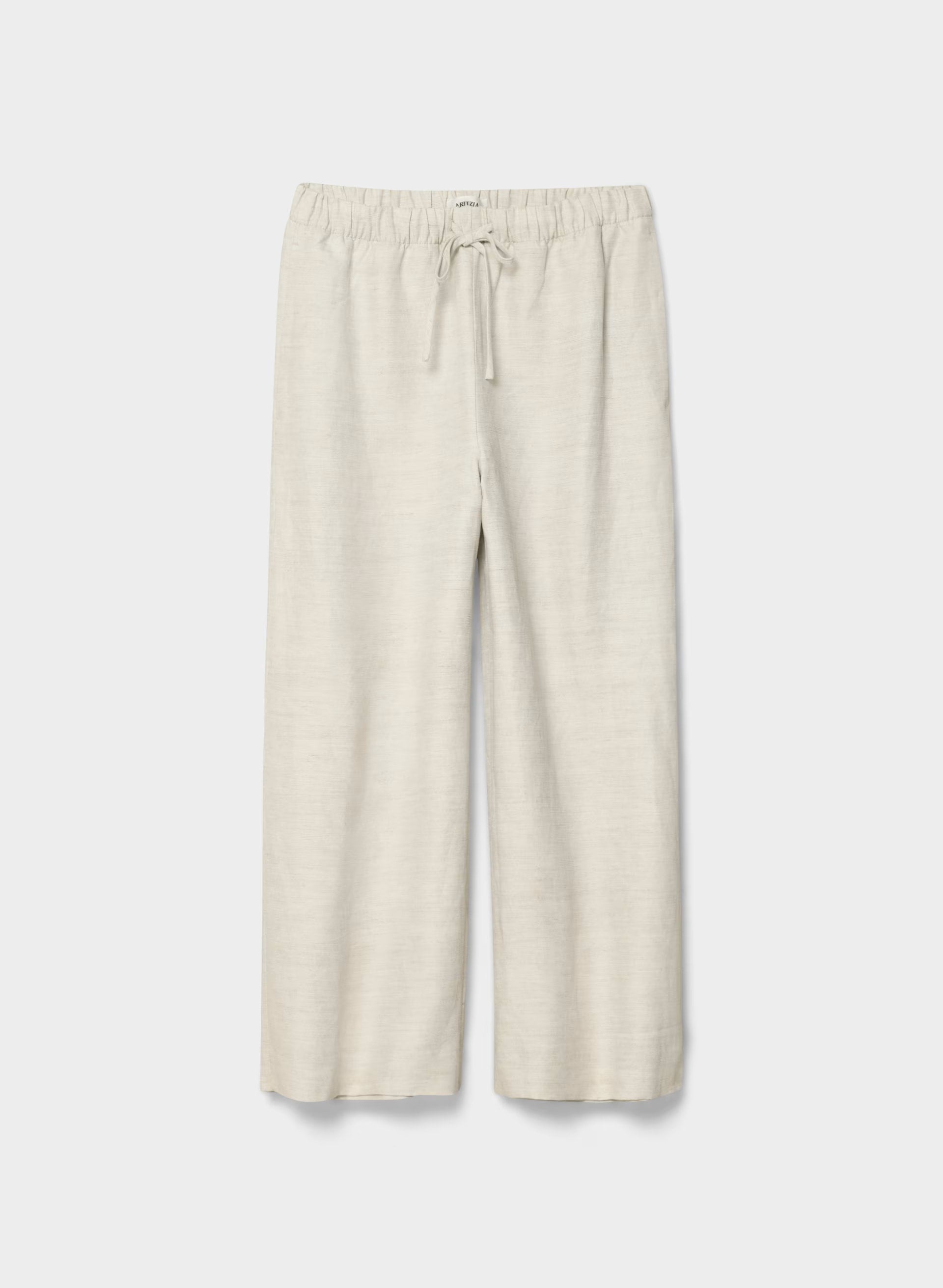 The Lodge Pant™ Cropped - CruiseLinen™ - UNDYED ECRU