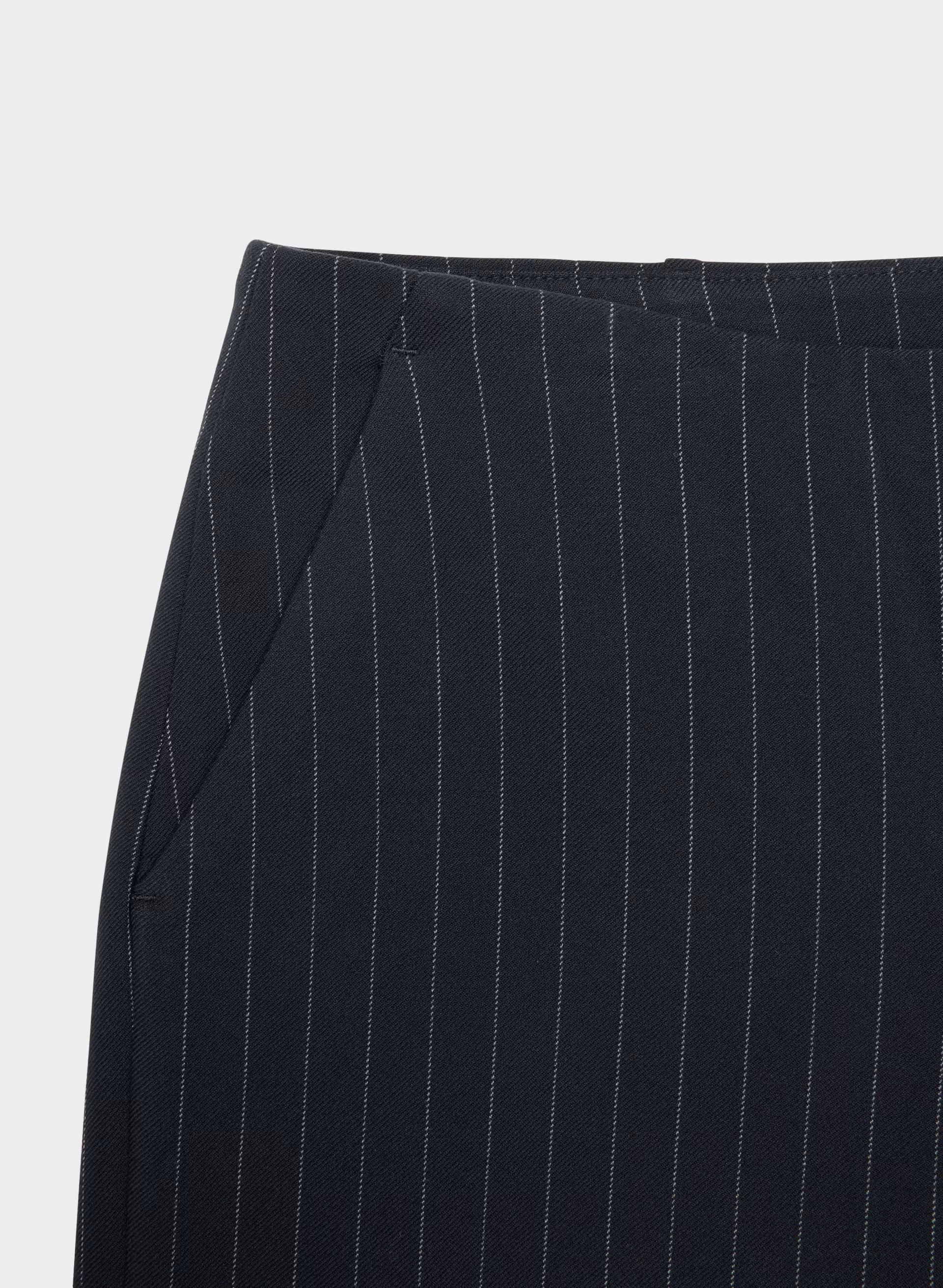 Ensemble Pant - BLK STRP DK NT NVY/GRY
