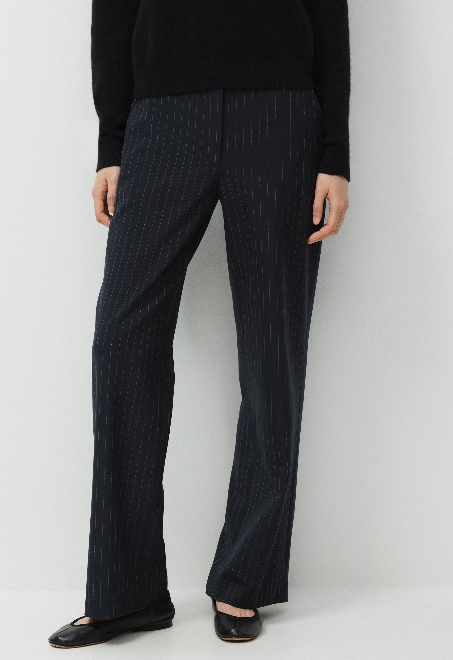 Ensemble Pant - BLK STRP DK NT NVY/GRY