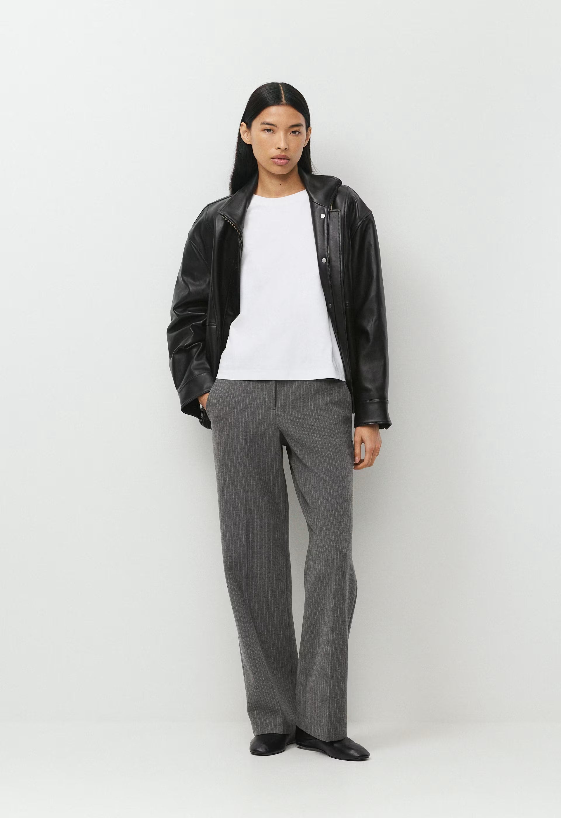 New Agency Lo-Rise Pant - Eversential™ - HEATHER CHARCOAL