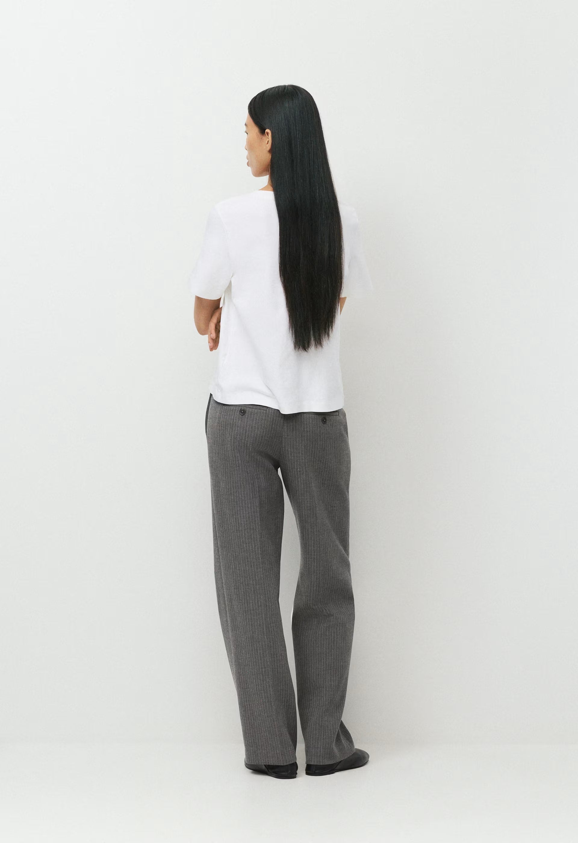 New Agency Lo-Rise Pant - Eversential™ - HEATHER CHARCOAL