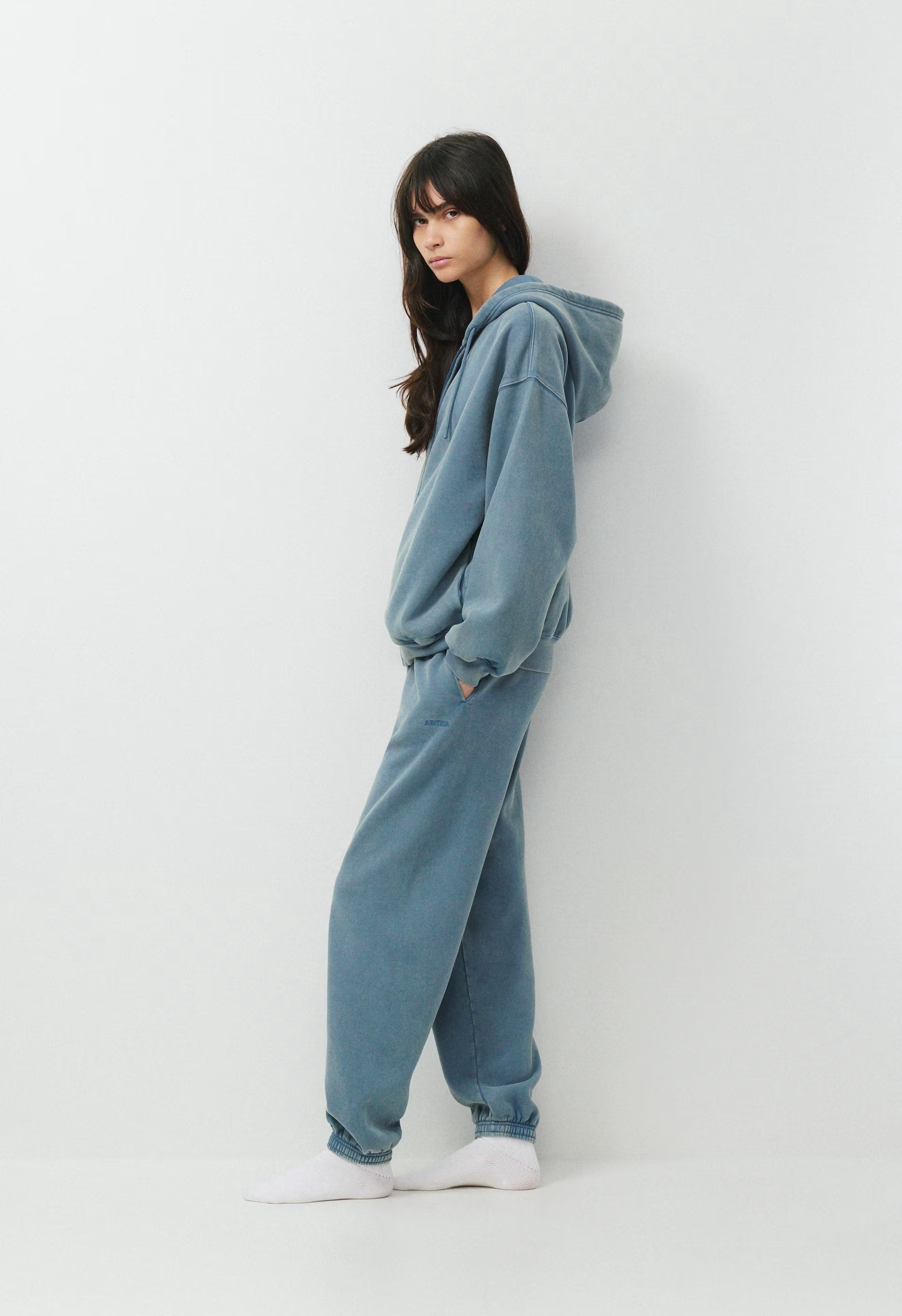 Cozy Sweatfleece Mega Jogger - LIVED-IN BLUE MIRAGE