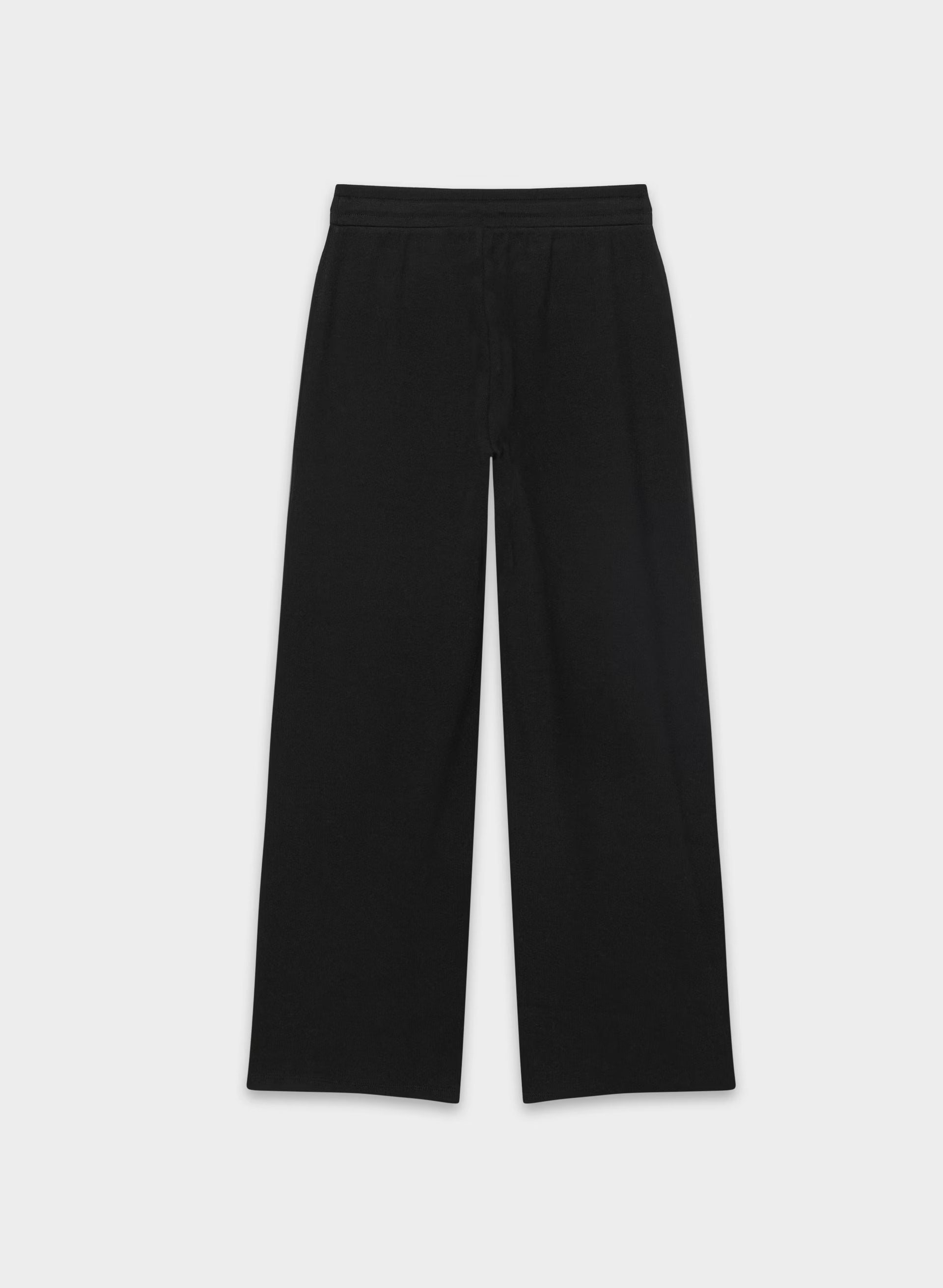 HomeStretch™ Rib Kickback Pant - BLACK