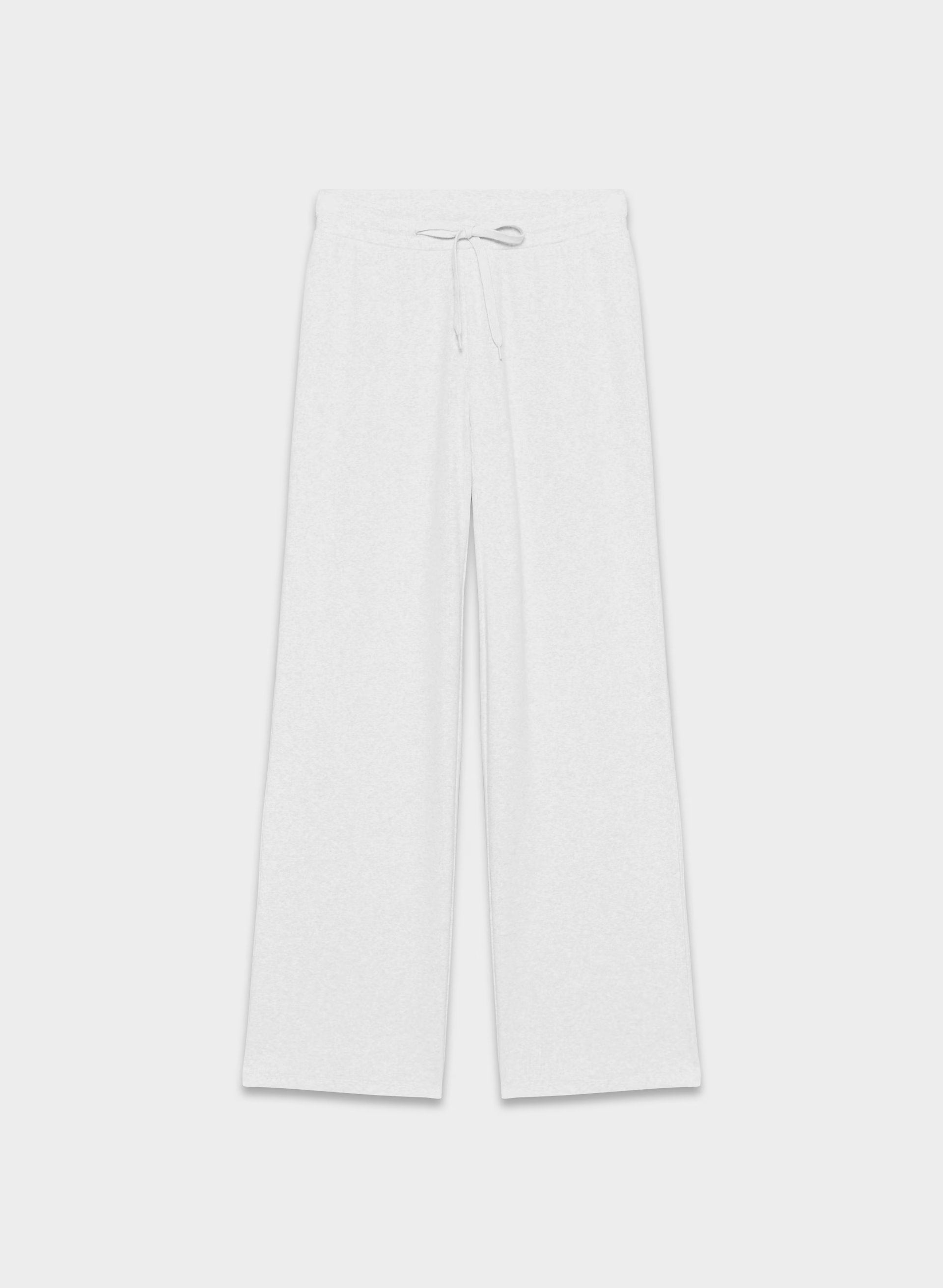 HomeStretch™ Rib Kickback Pant - HEATHER CLOUD WHITE