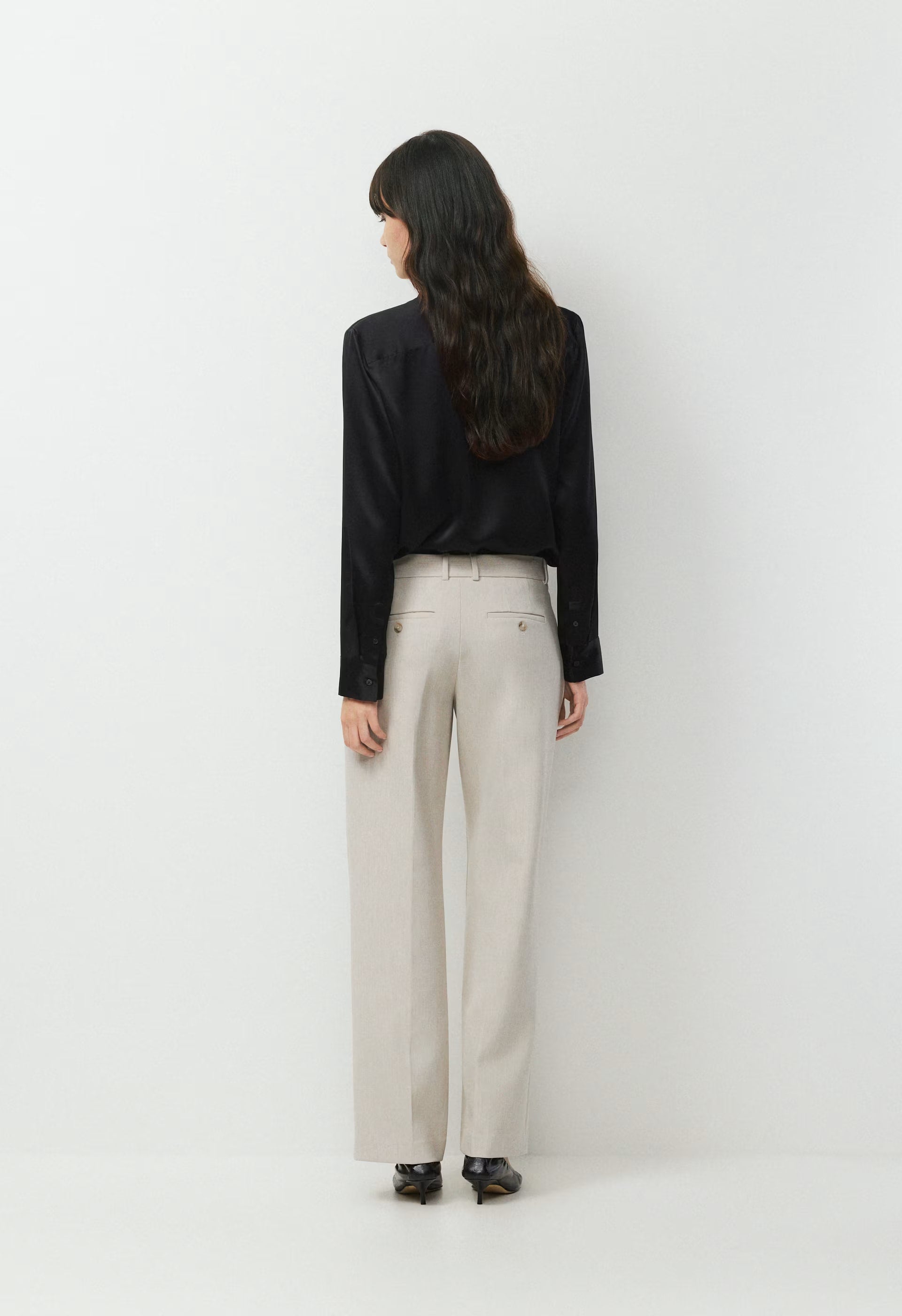 New Agency Lo-Rise Pant - Eversential™ - HEATHER MATTE PEARL