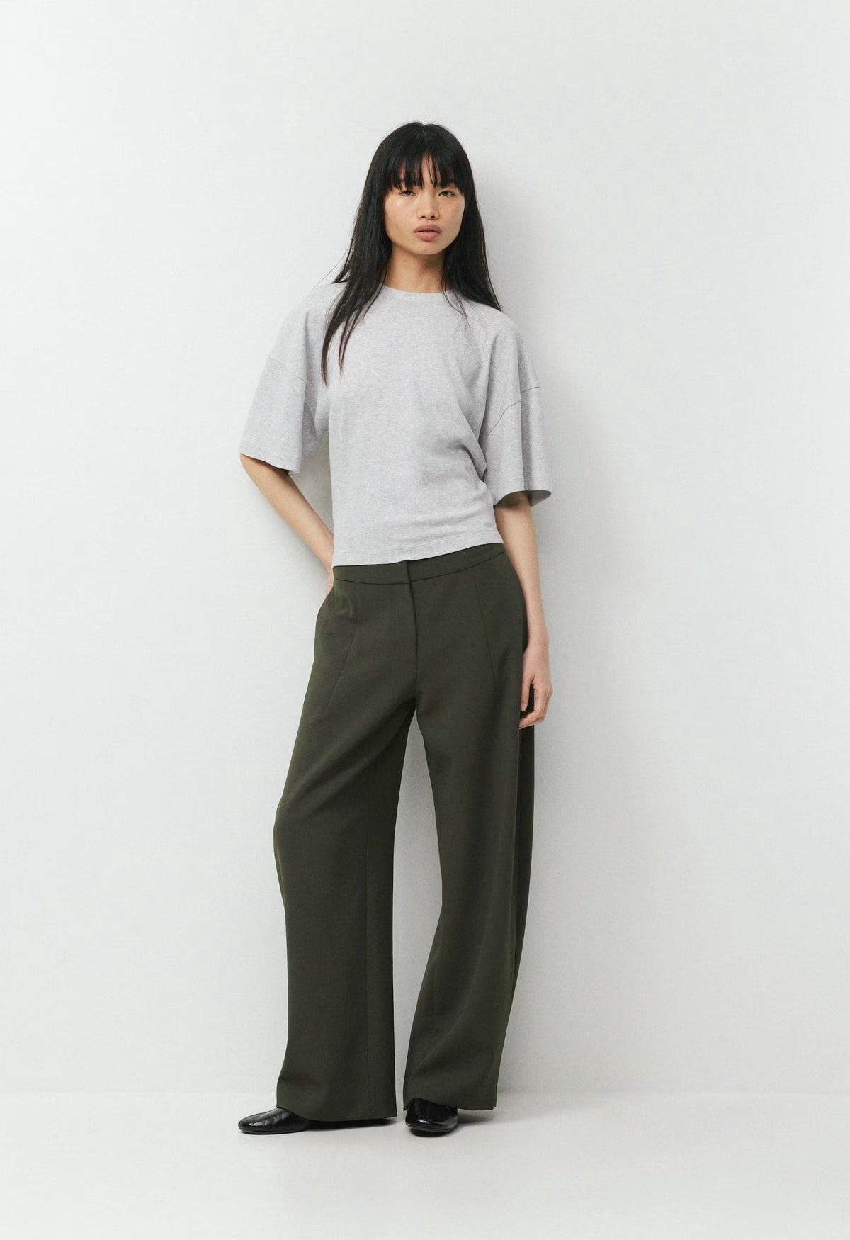 Helix Barrel Pant - Crepette™ - FLINT GREEN