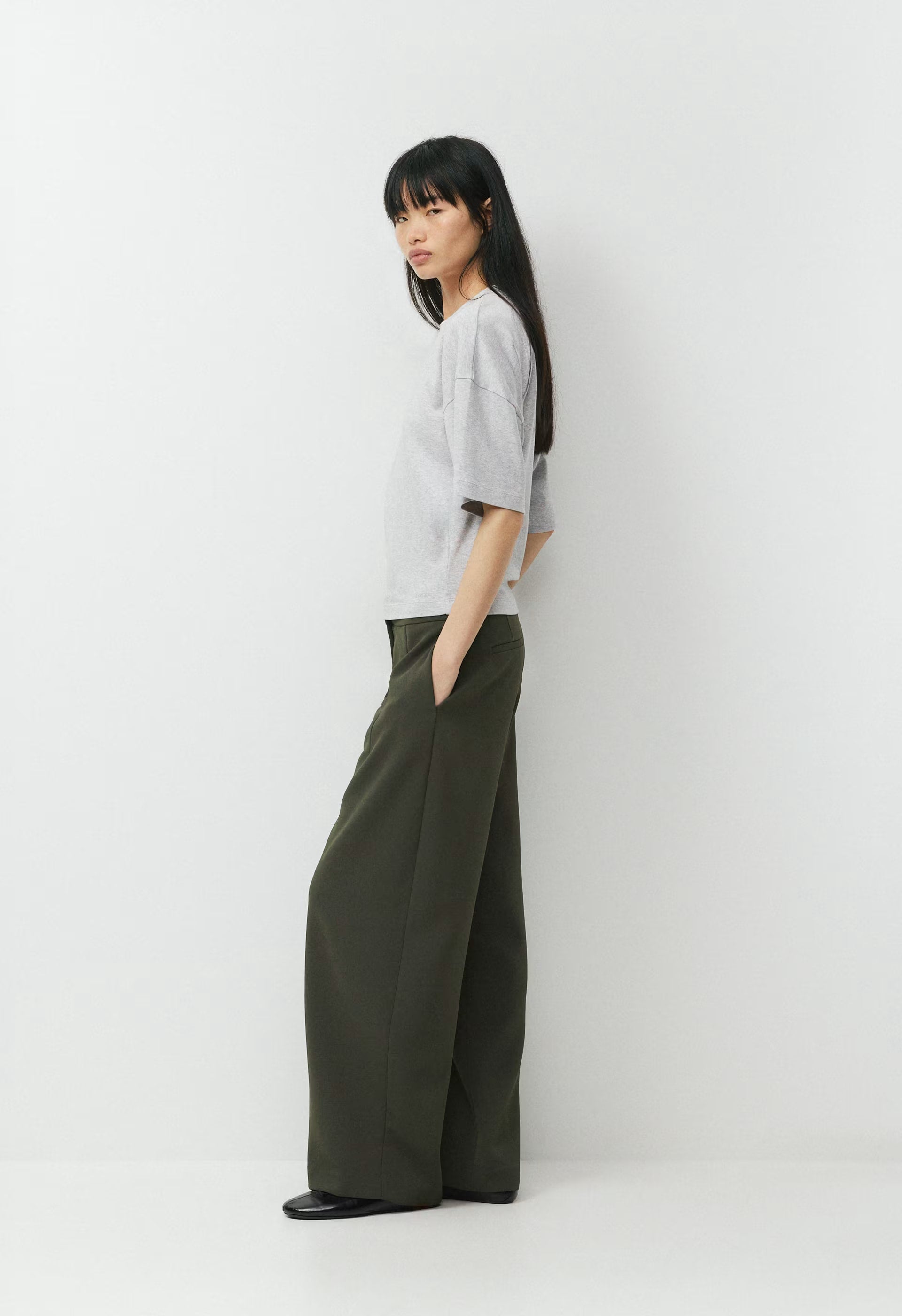 Helix Barrel Pant - Crepette™ - RICH MOCHA BROWN