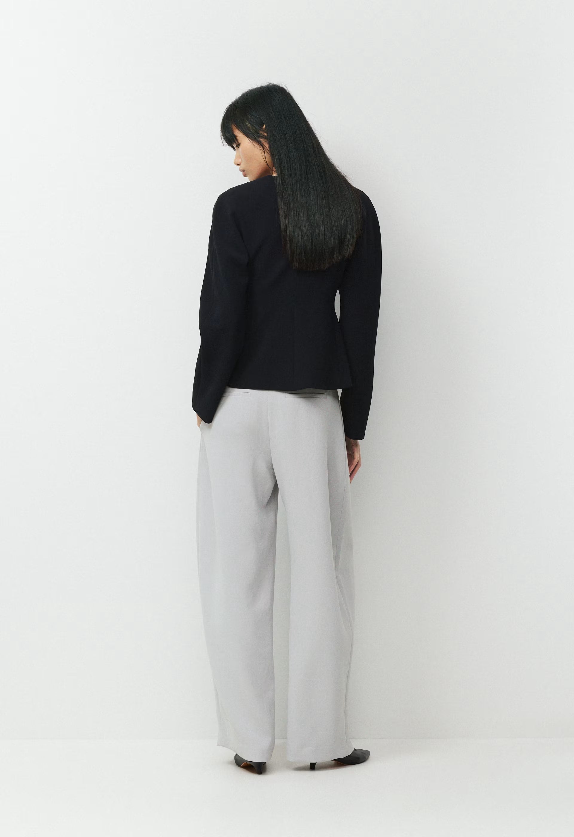 Helix Barrel Pant - Crepette™ - MONUMENT GREY