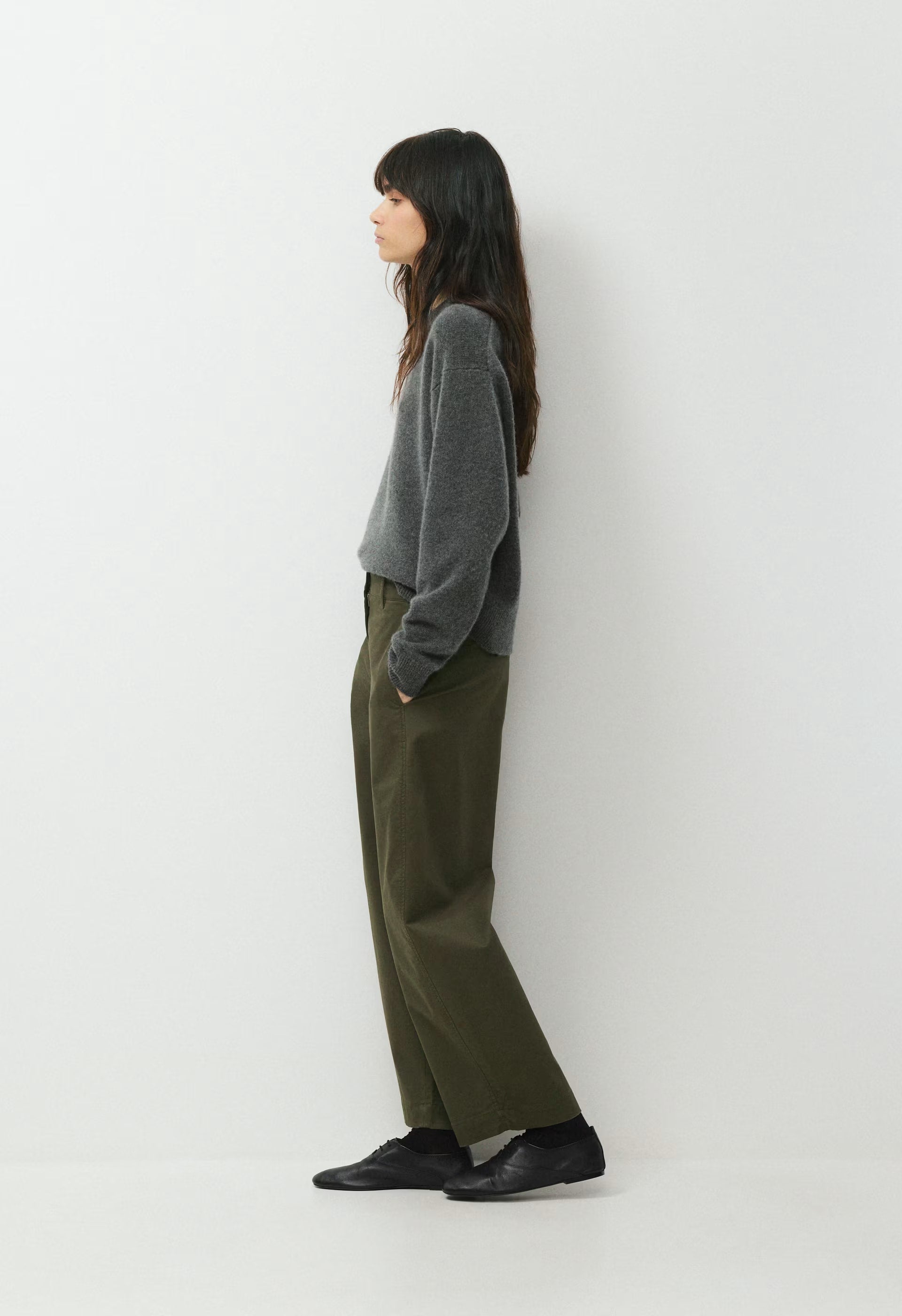 Lawrence Pant - Chino - DARK OLIVE