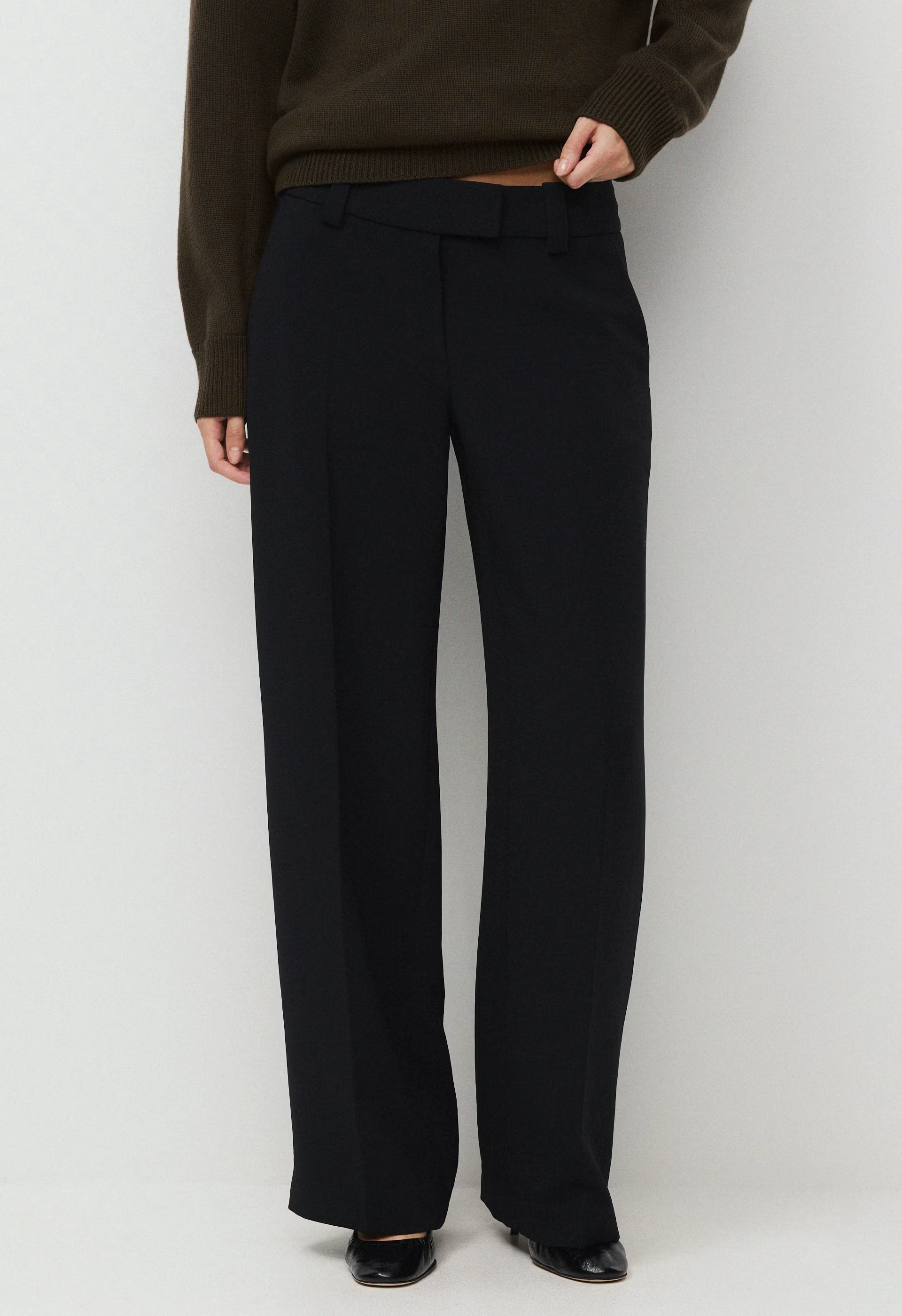 Seville Pant - Crepette™ - BLACK