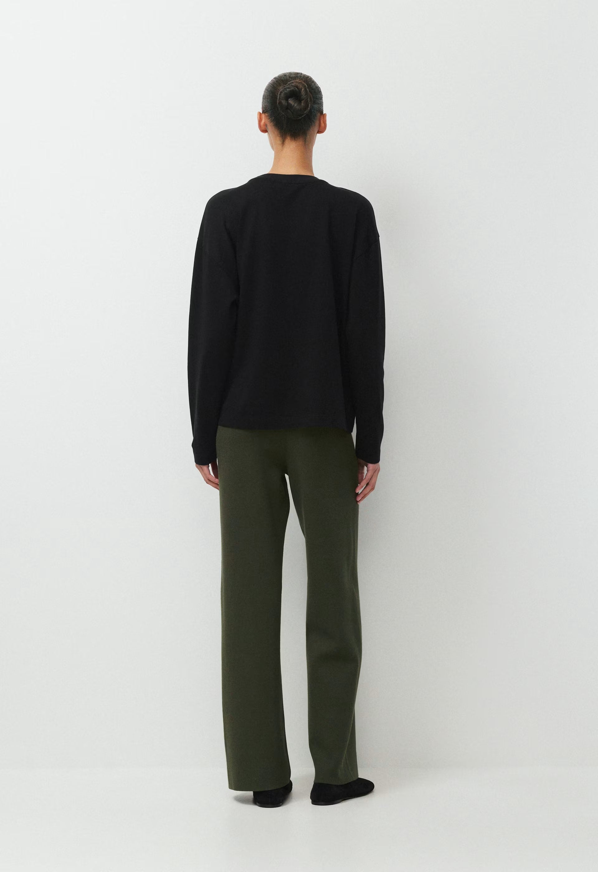 Souvenir Pant - Wonder Yarn - FLINT GREEN
