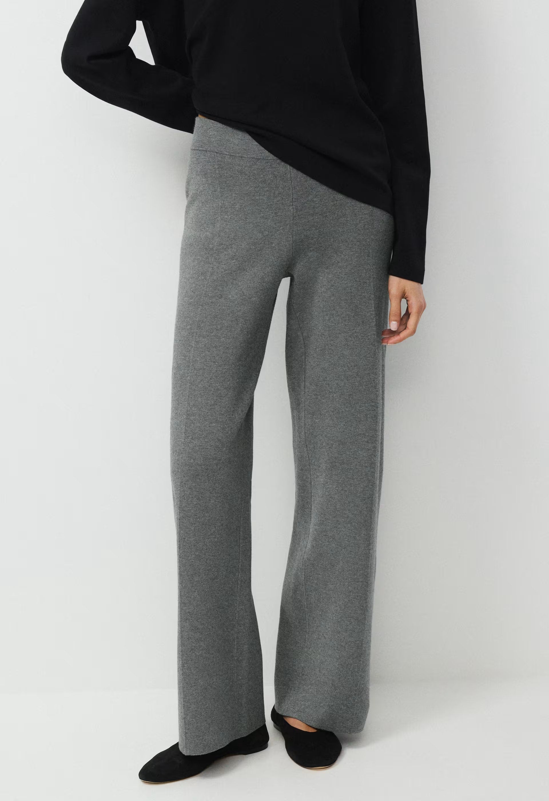 Souvenir Pant - Wonder Yarn - HEATHER DARK GREY