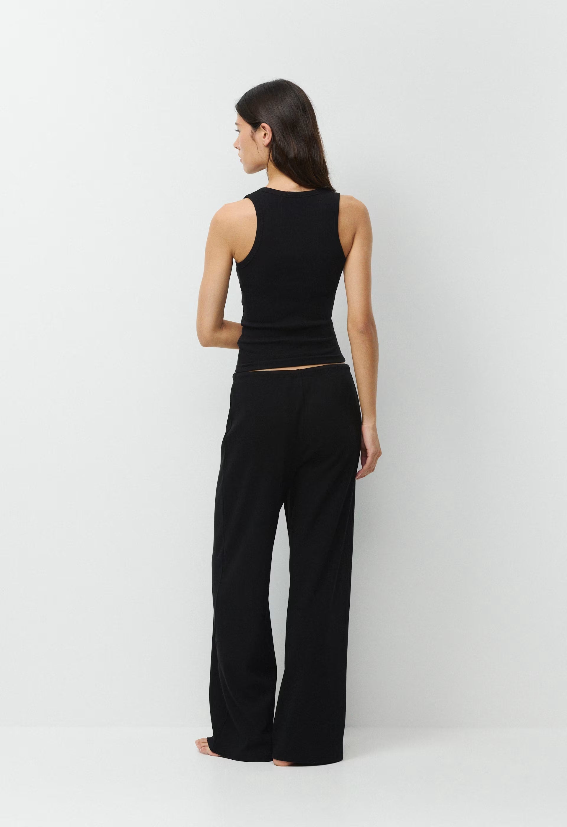 HomeStretch™ Rib Glide Pant - BLACK