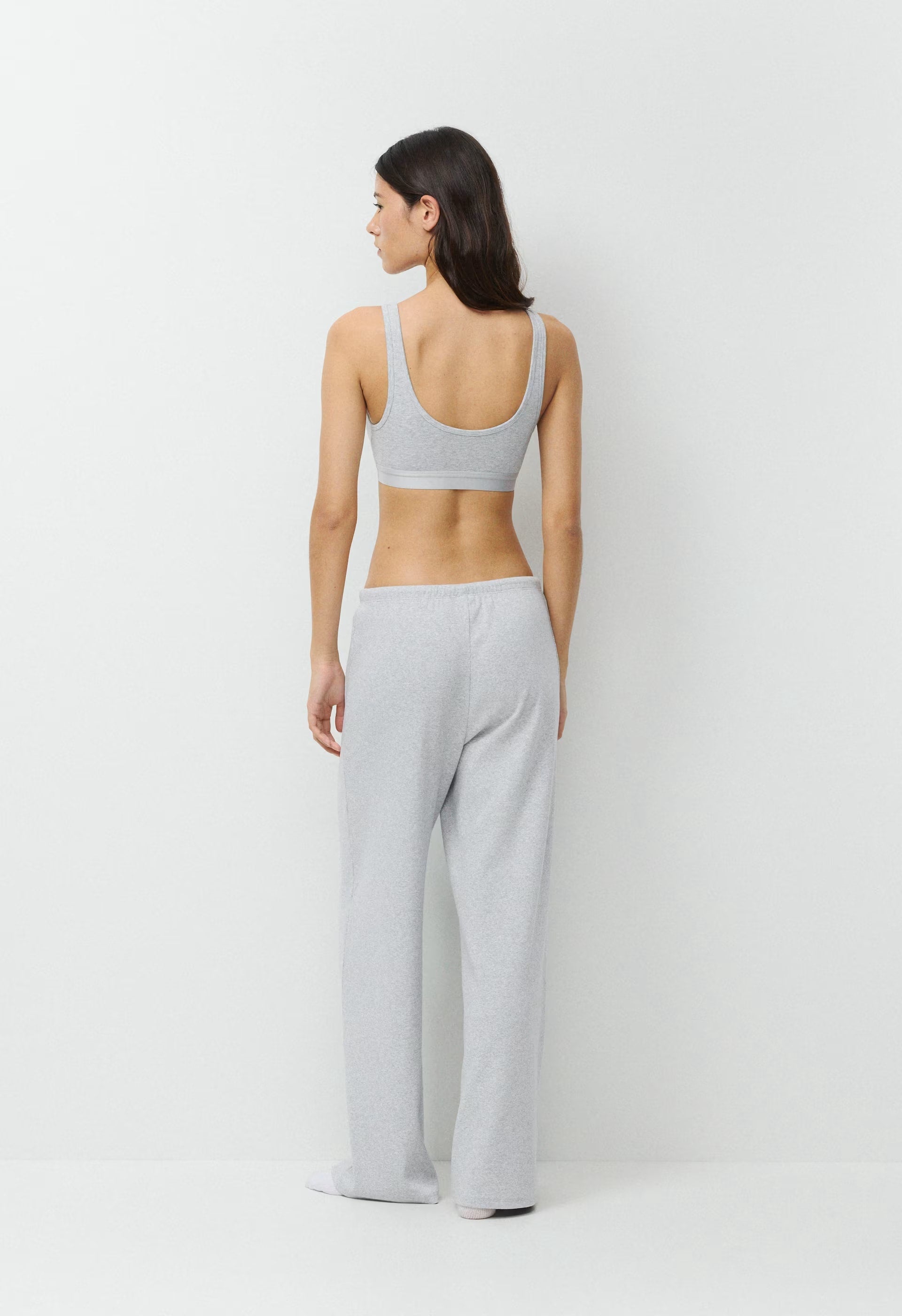 HomeStretch™ Rib Glide Pant - HEATHER CHROME