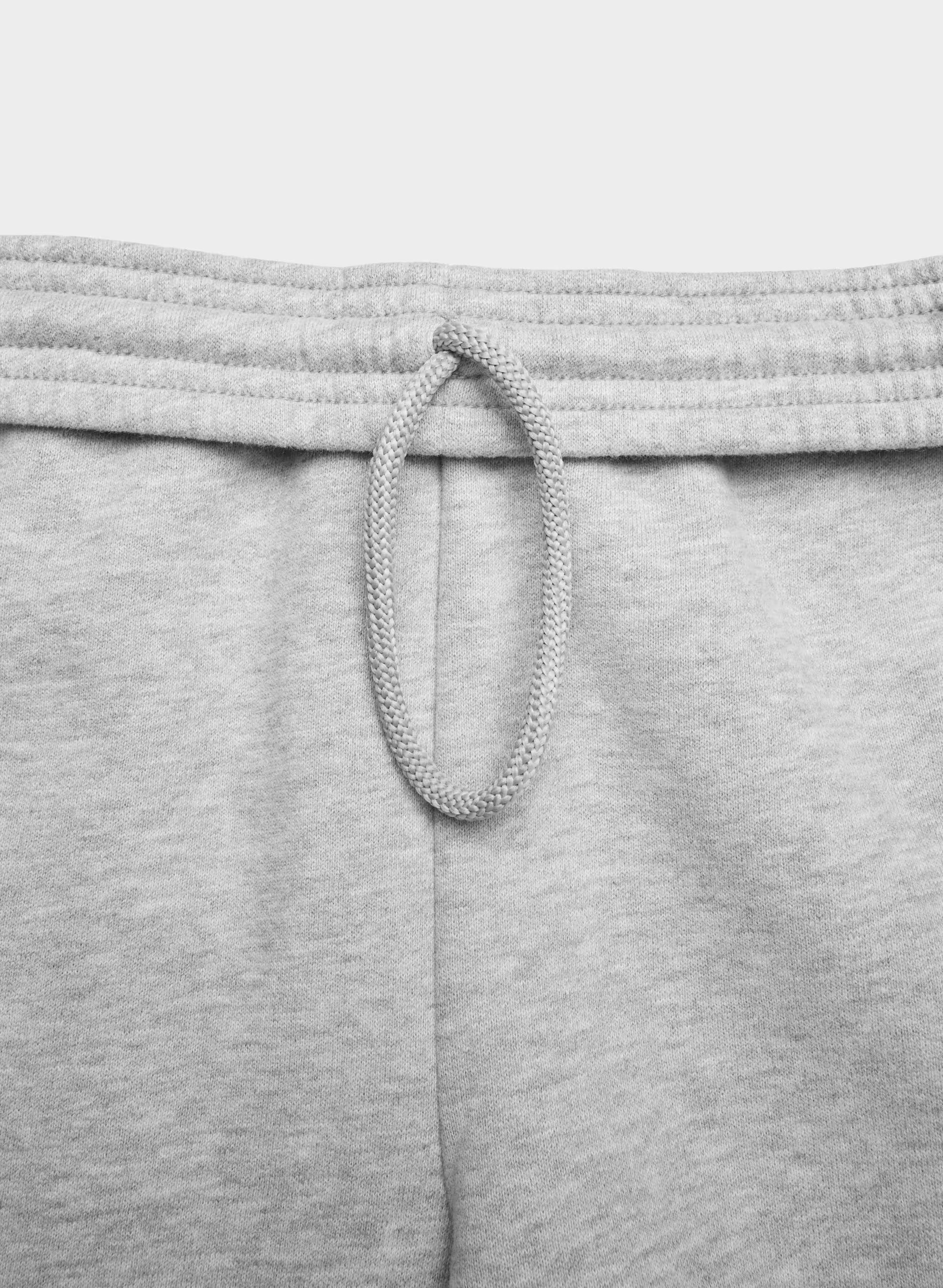 Cozy Sweatfleece Boyfriend Jogger - HEATHER CHROME