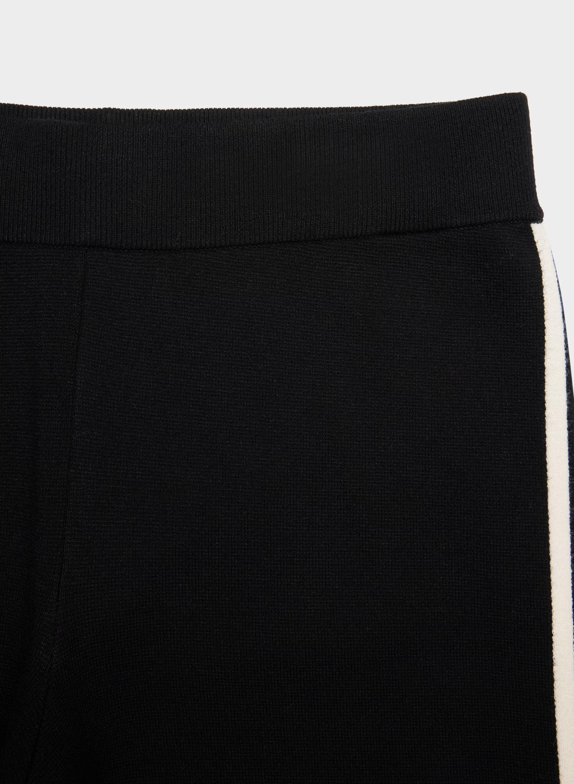 Souvenir Pant - Wonder Yarn - BLACK/LIGHT BIRCH
