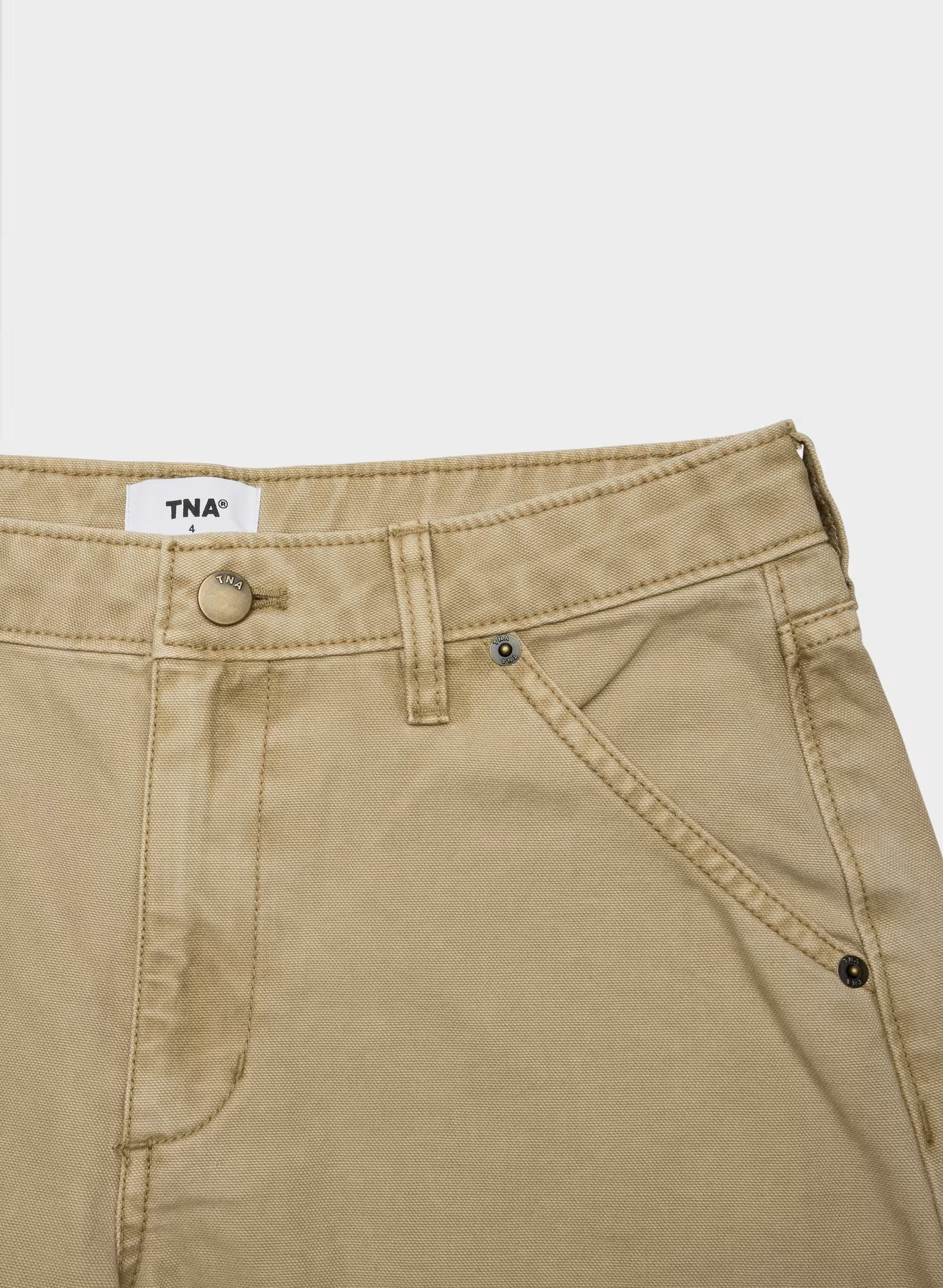 Rodeo Barrel Pant - VINTAGE TAN KHAKI