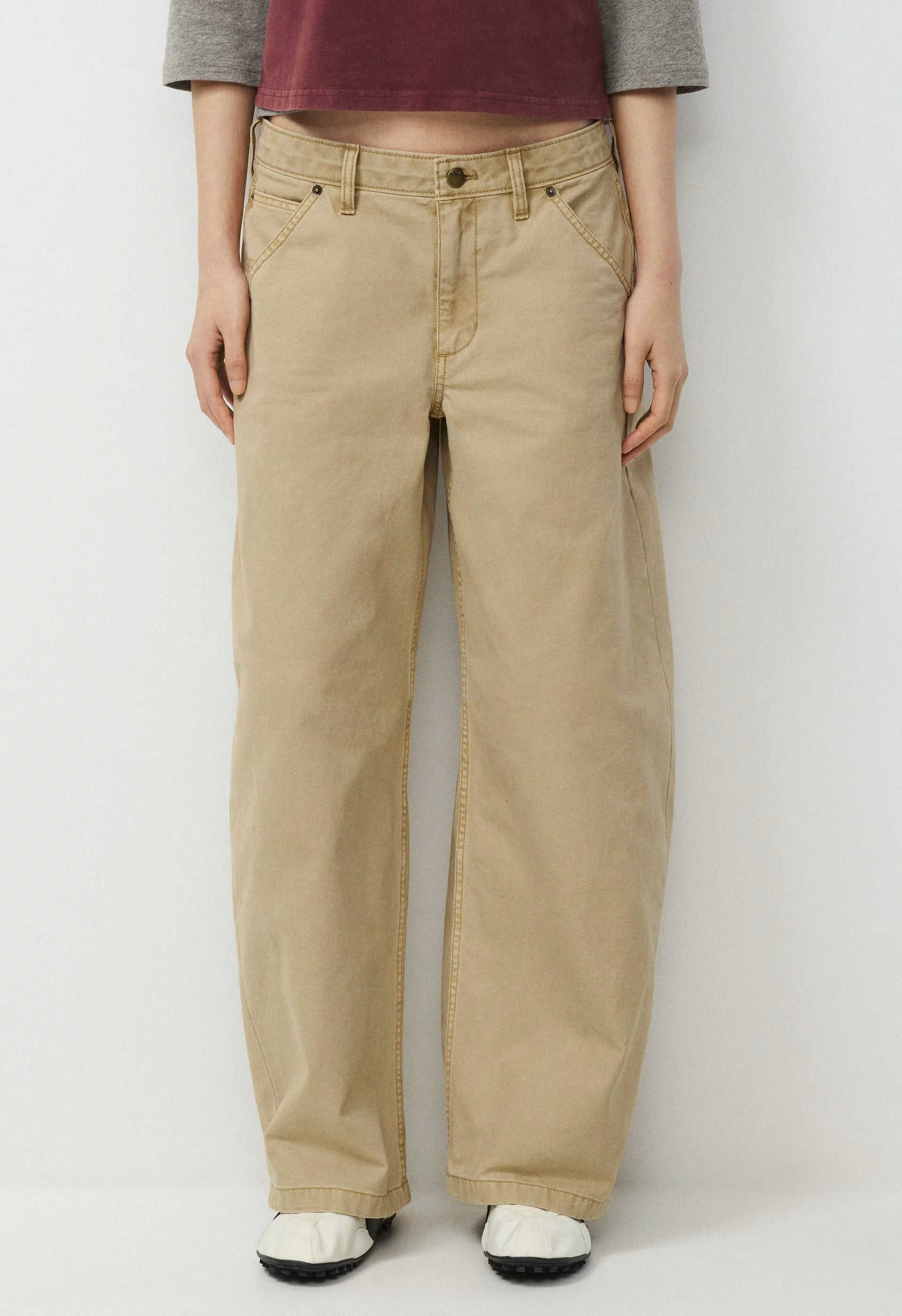 Rodeo Barrel Pant - VINTAGE TAN KHAKI
