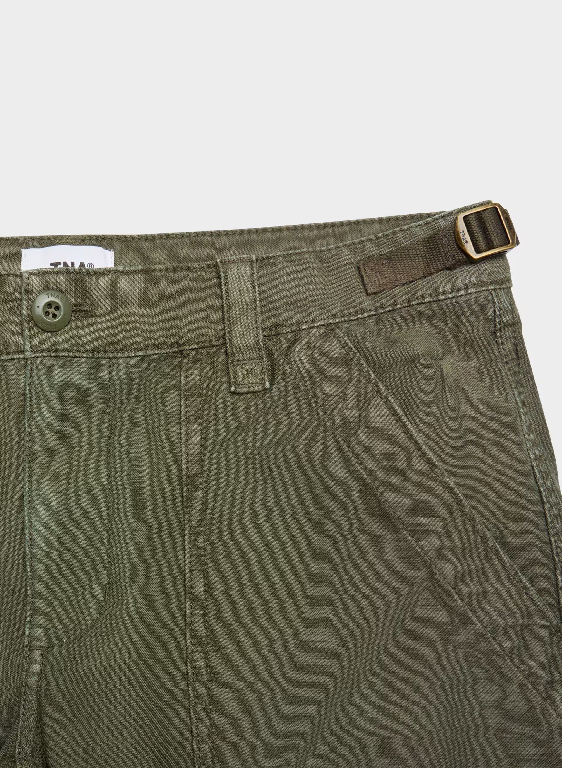 Saddle Pant - LIVED-IN DARK OLIVE