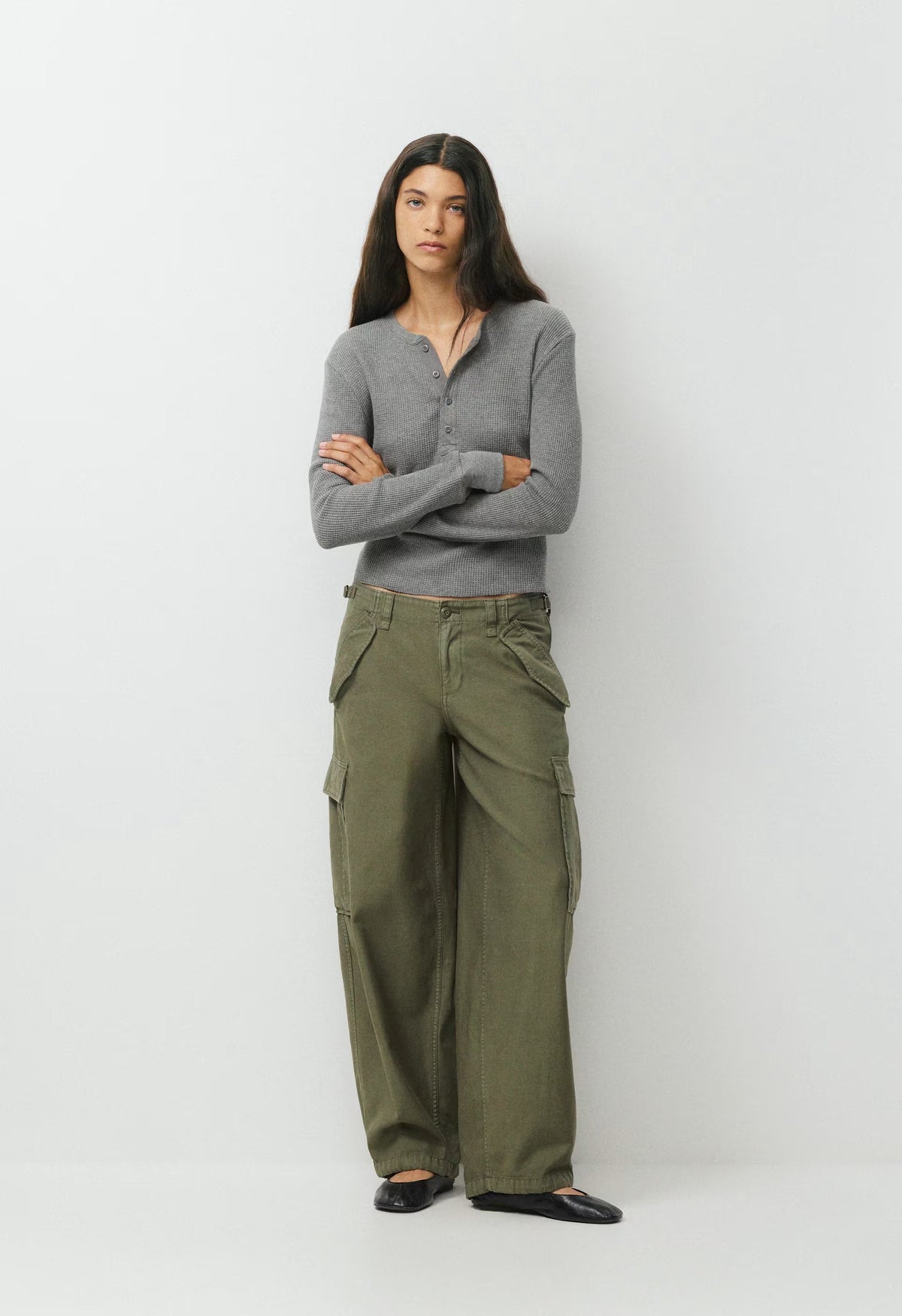 Inn Cargo Pant - LIVED-IN ARMY GREEN