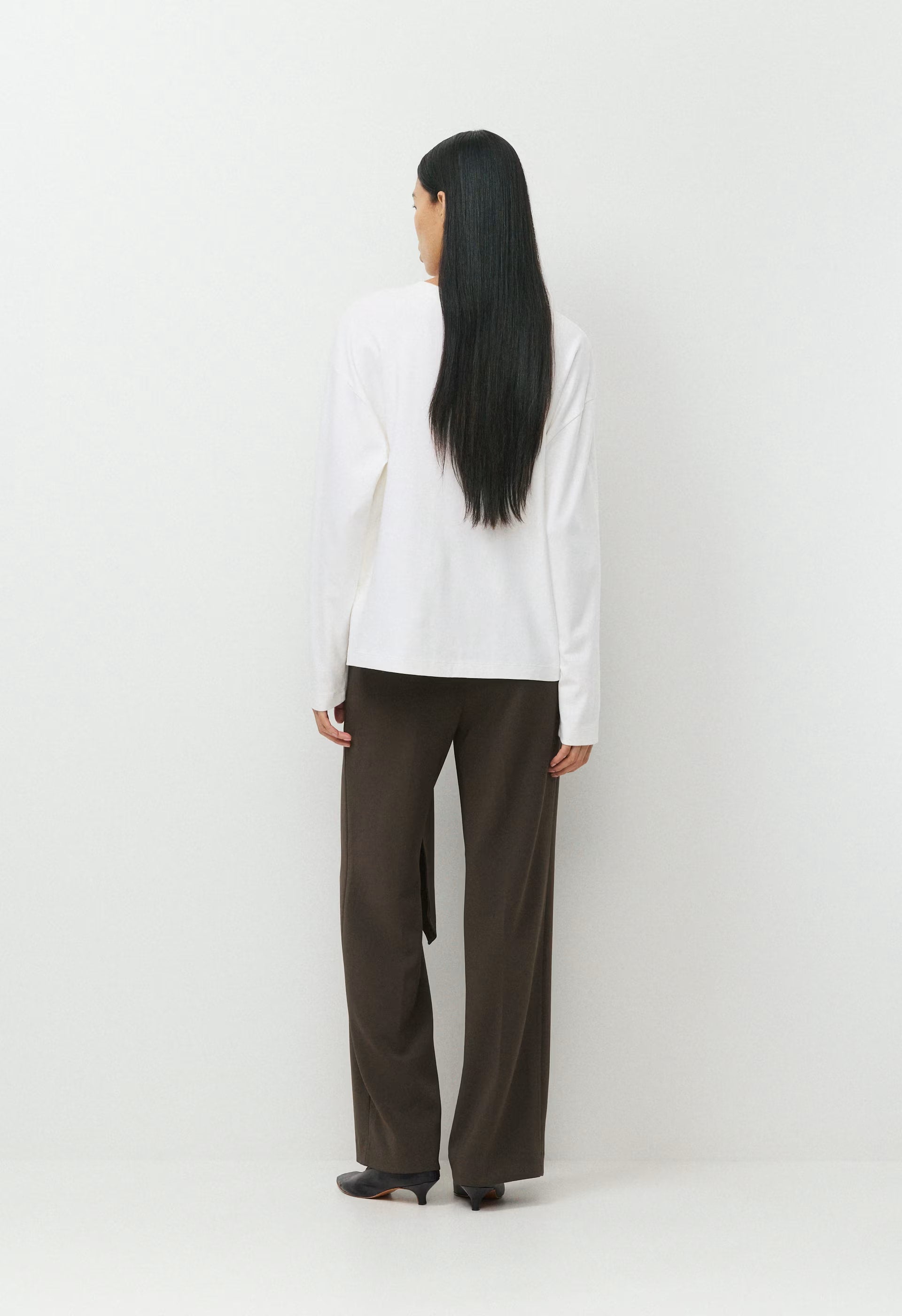 Daybreak Pant - Sway Crepe - DARK COFFEE