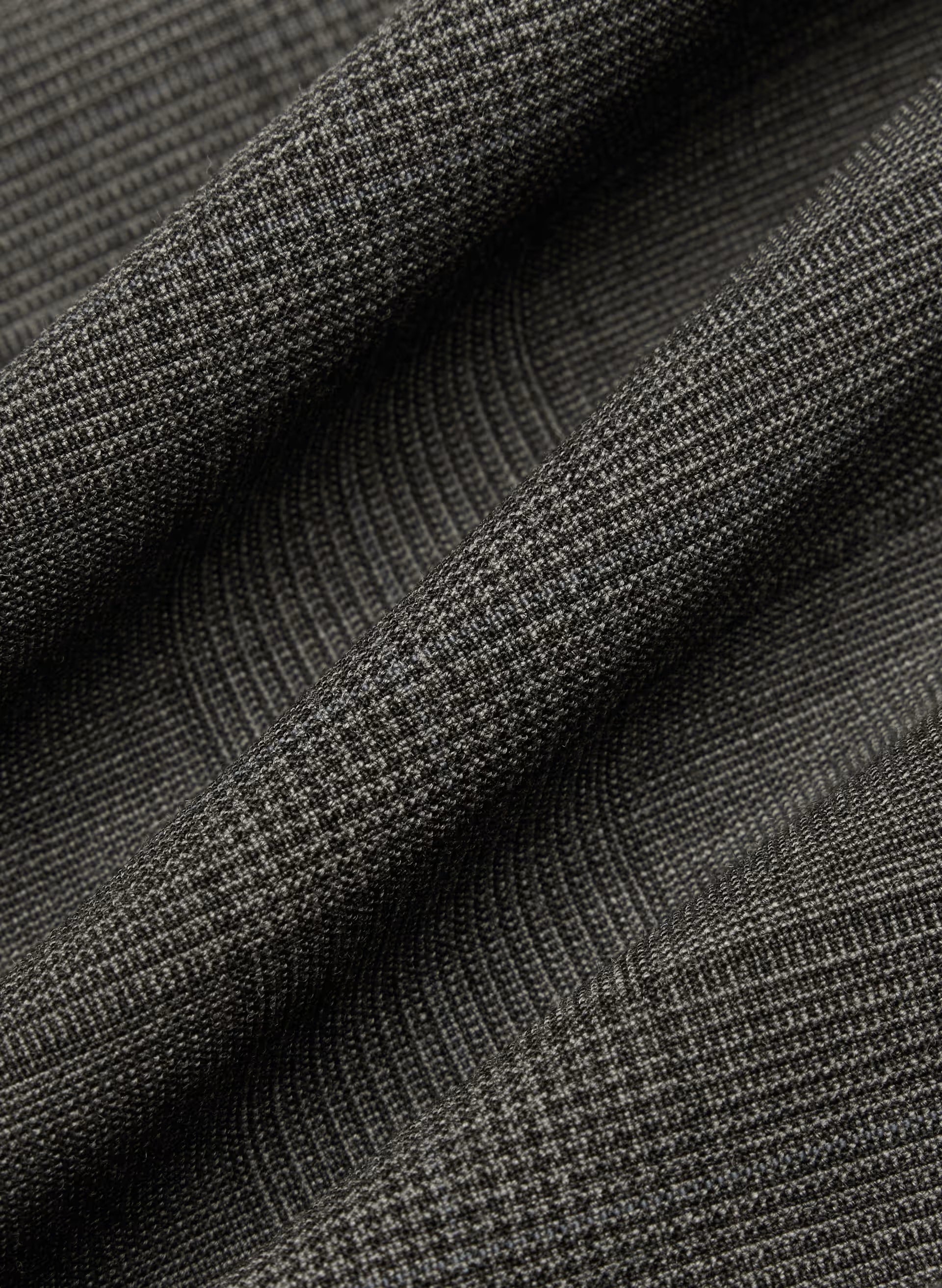 Milieu Wool Pant - HTR CHARCOAL/ HTR BLK