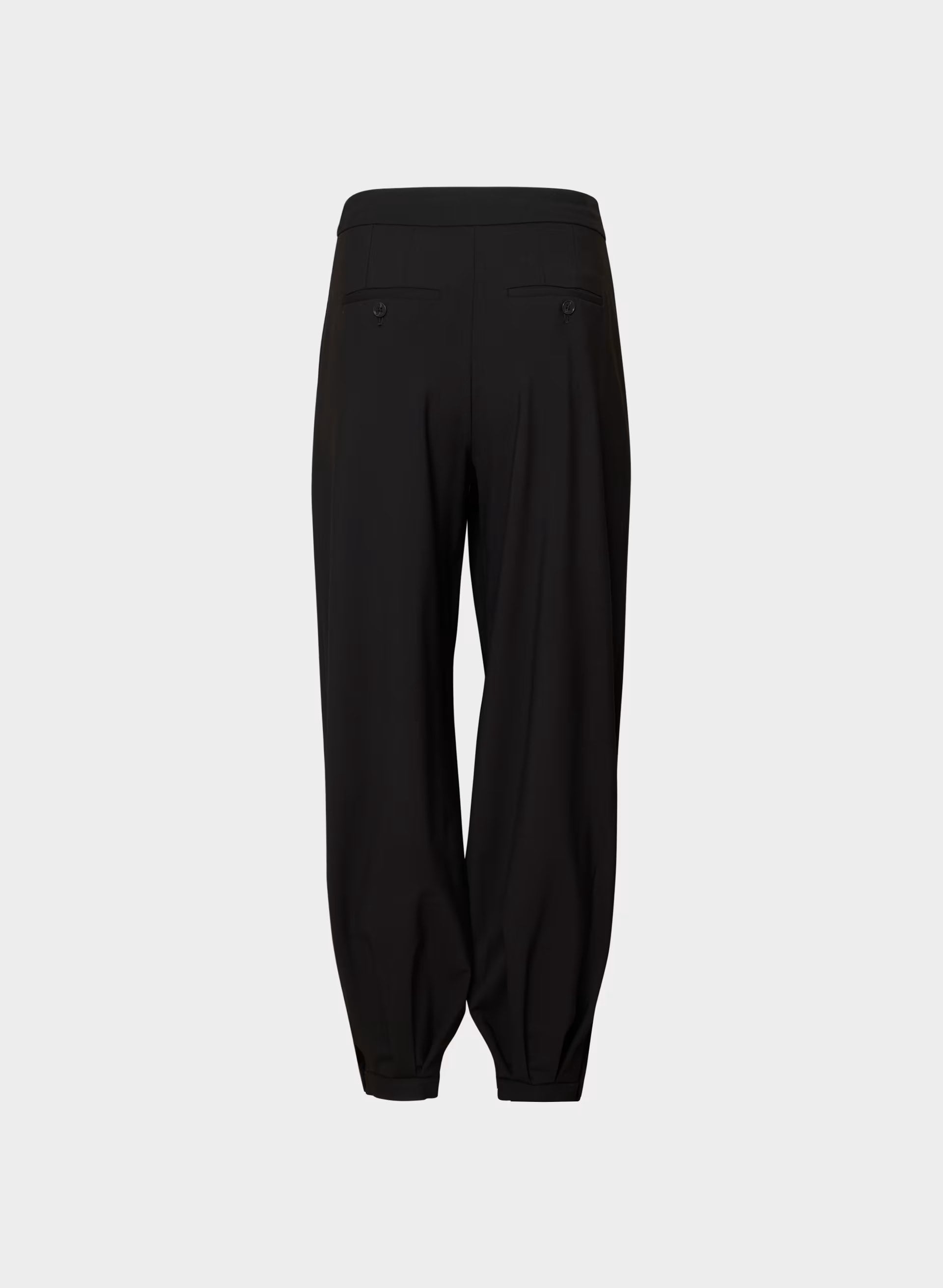 Objective Wool Pant - BLACK