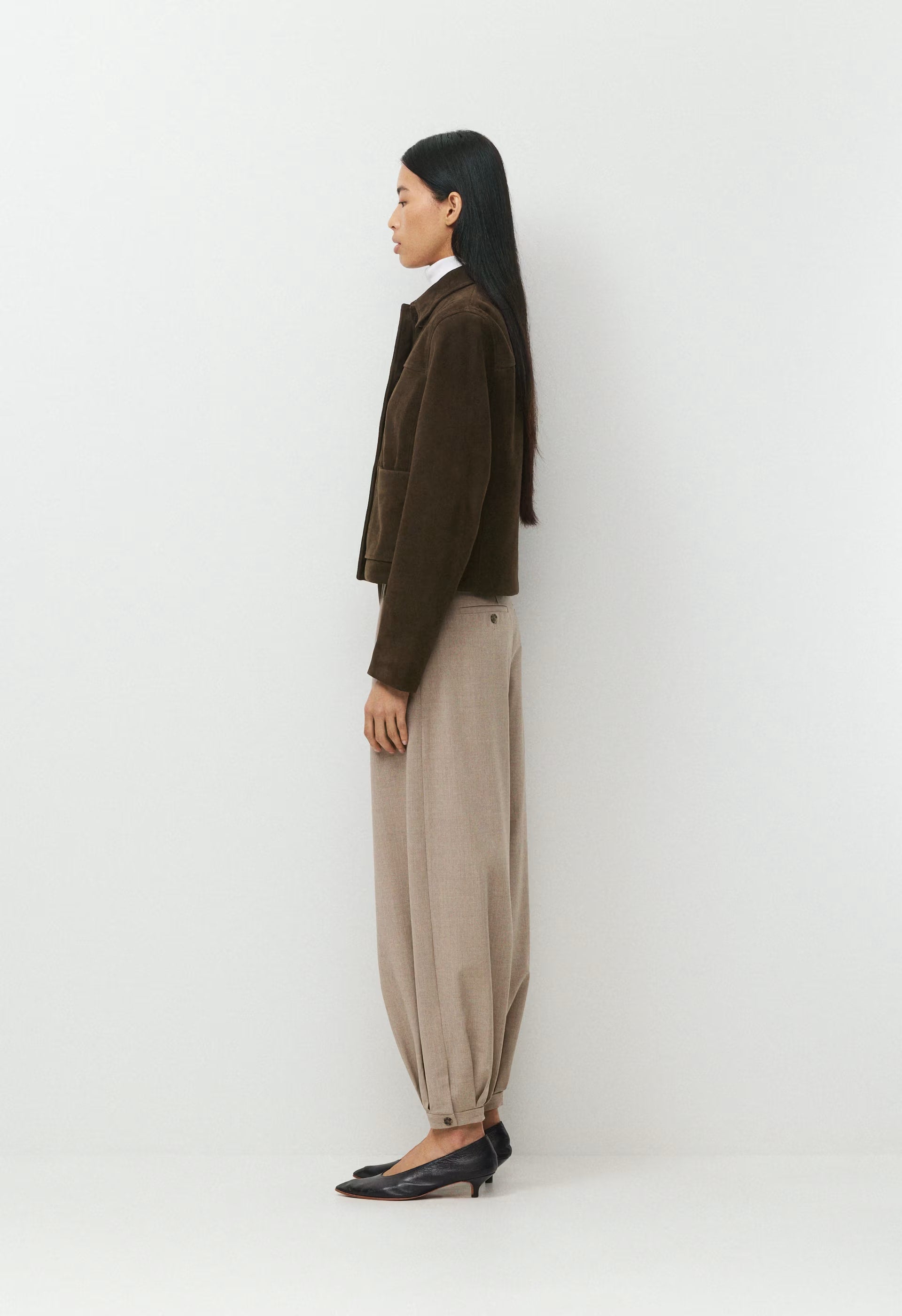 Objective Wool Pant - HEATHER NOMAD TAUPE