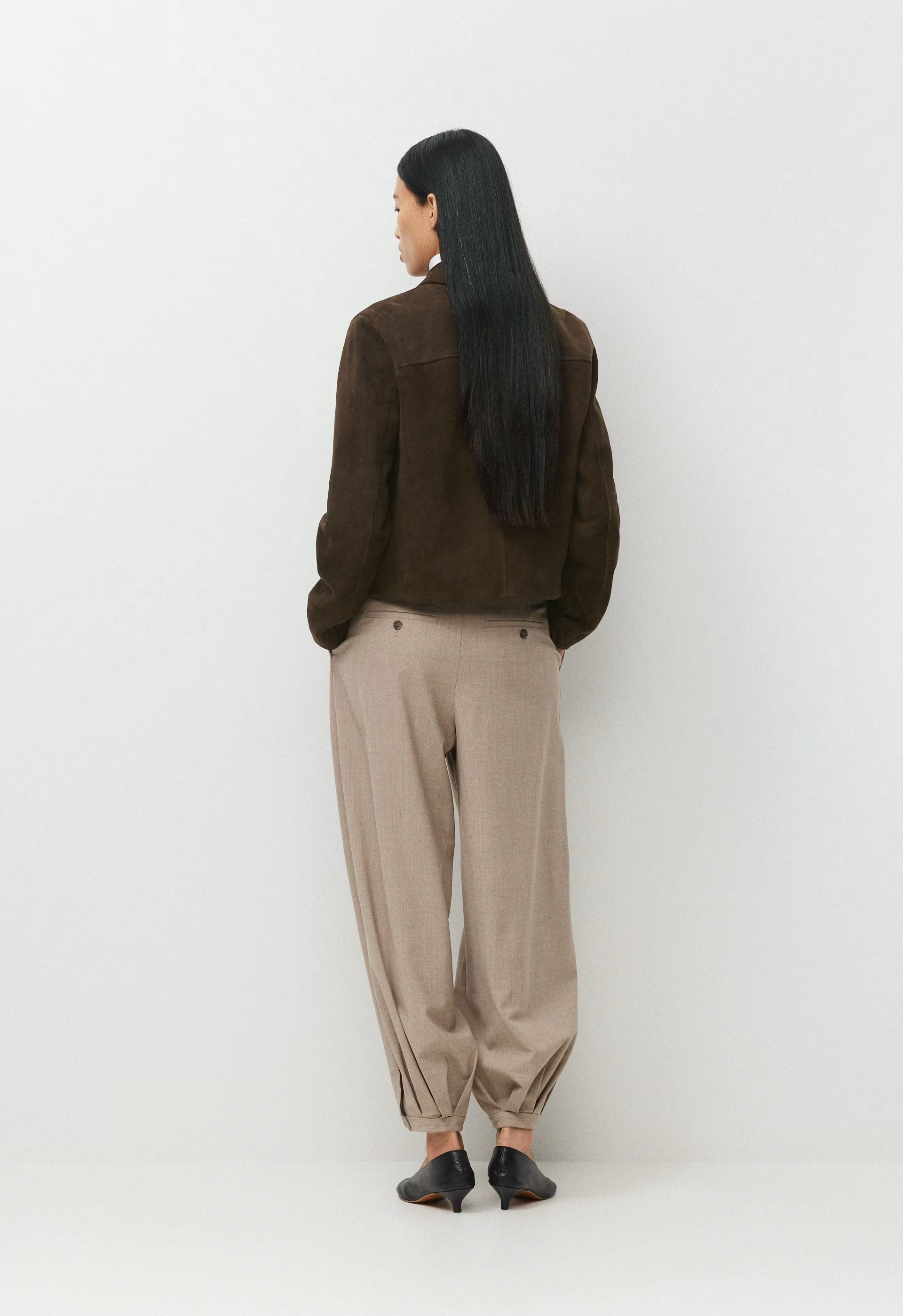 Objective Wool Pant - HEATHER NOMAD TAUPE
