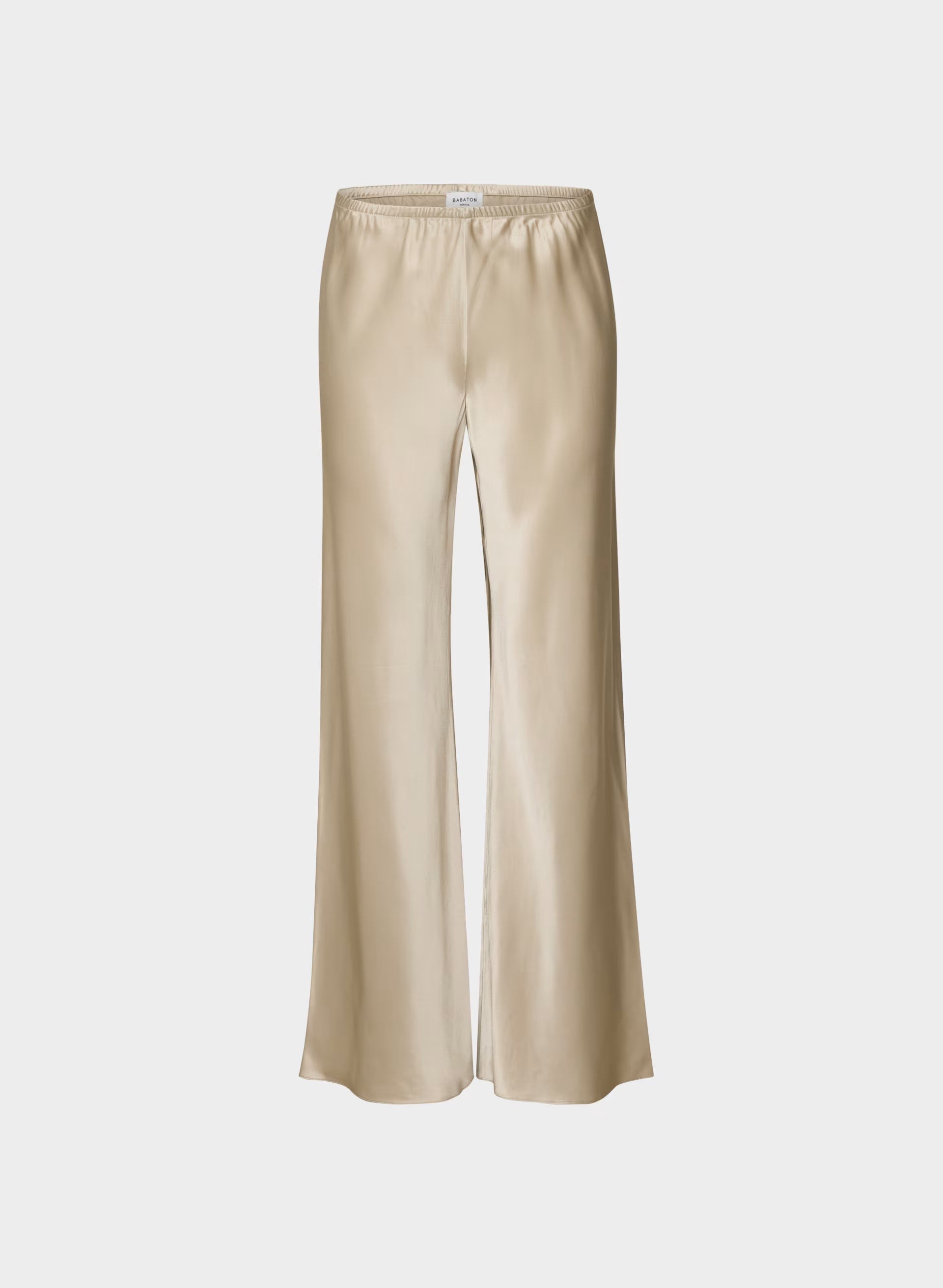 Express Silk Pant - MARCONA BEIGE