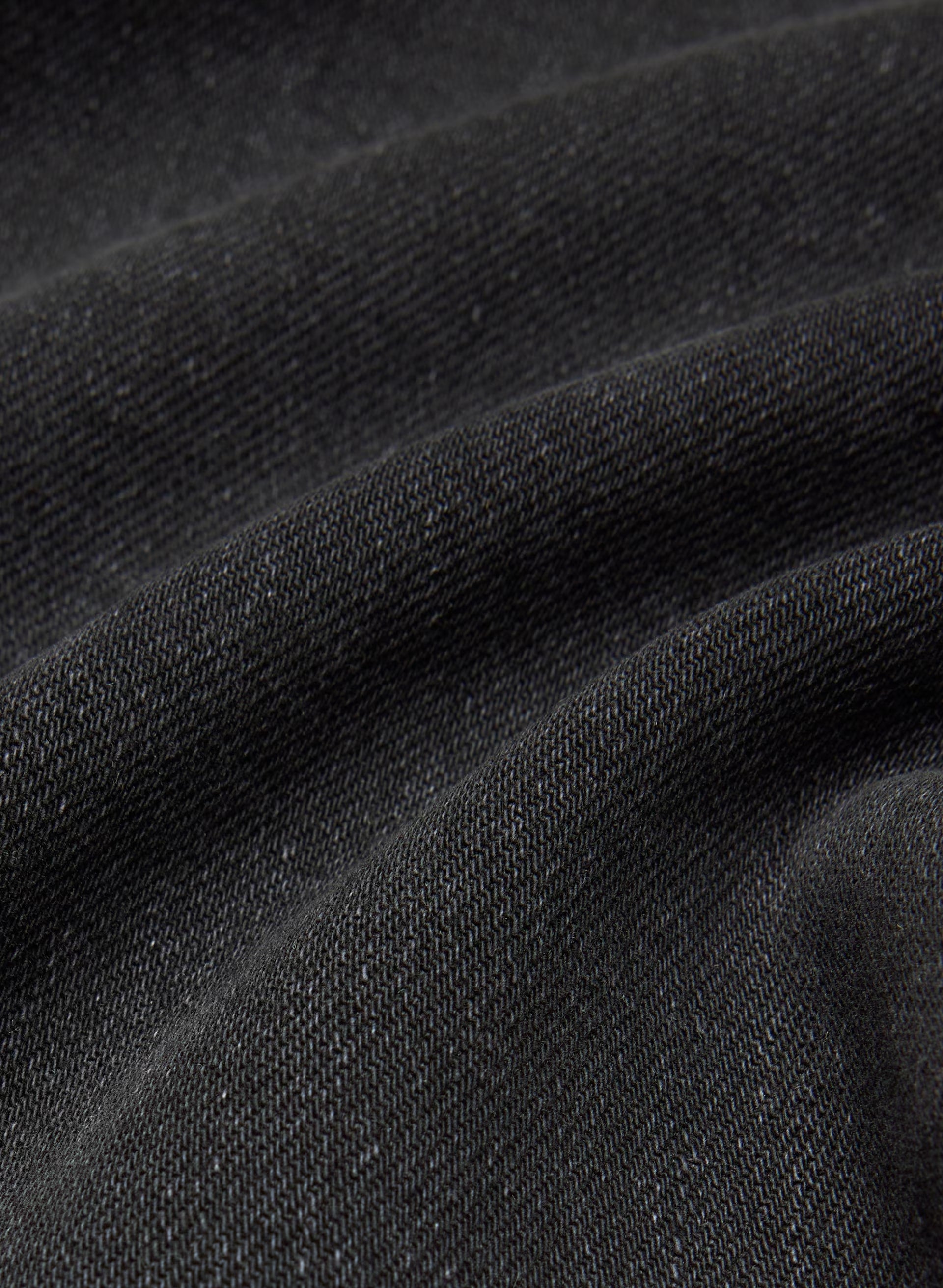 Denim Forum The ‘90s Snatched Hi-Rise Straight Jean - BLACK EYELINER