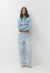 Denim Forum 003 Relaxed Lo-Rise Baggy Jean - 15 YRS BRL THR BLEU