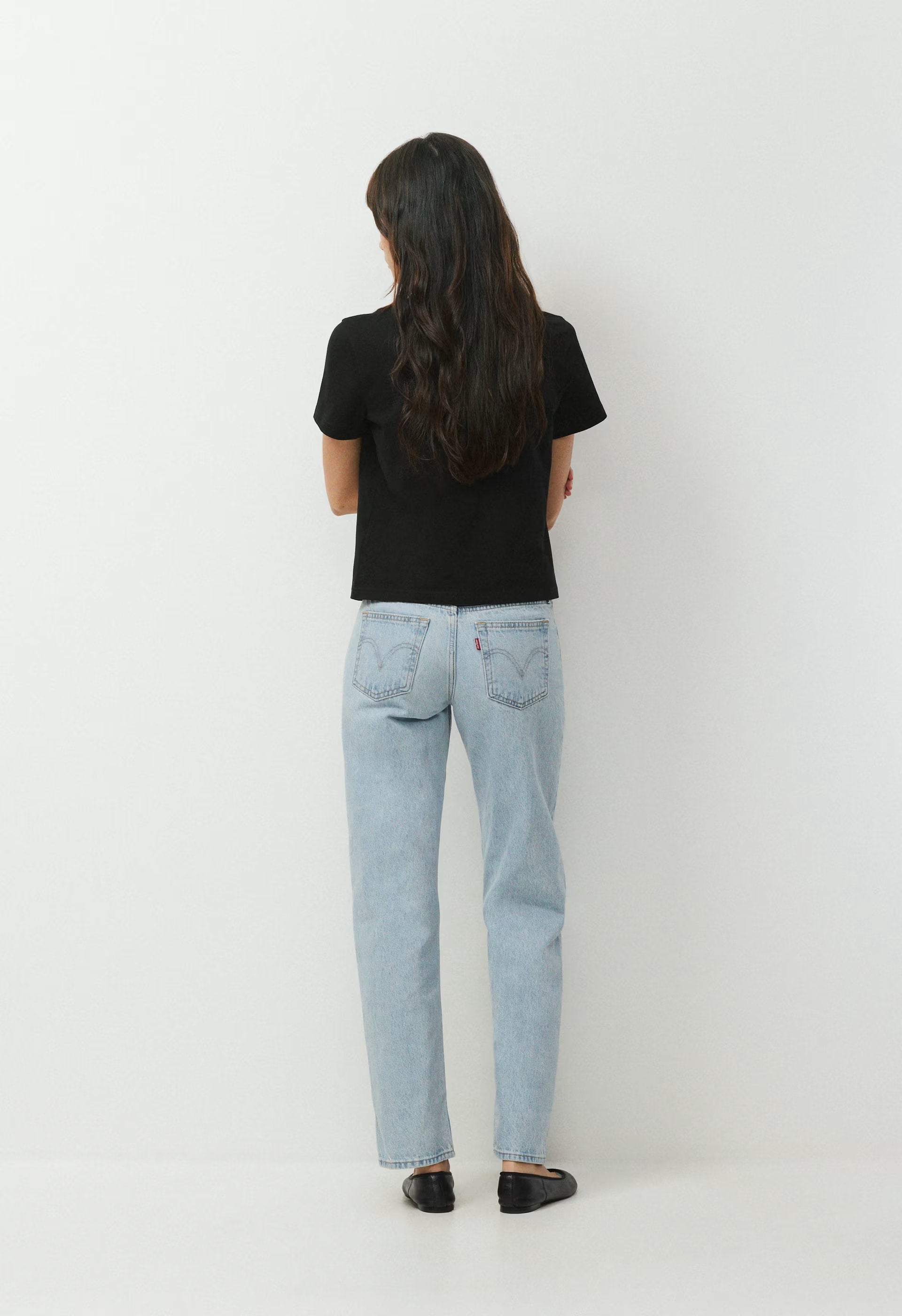 Levi's Low Straight Jean - BLSTD STN CLEAN PSK